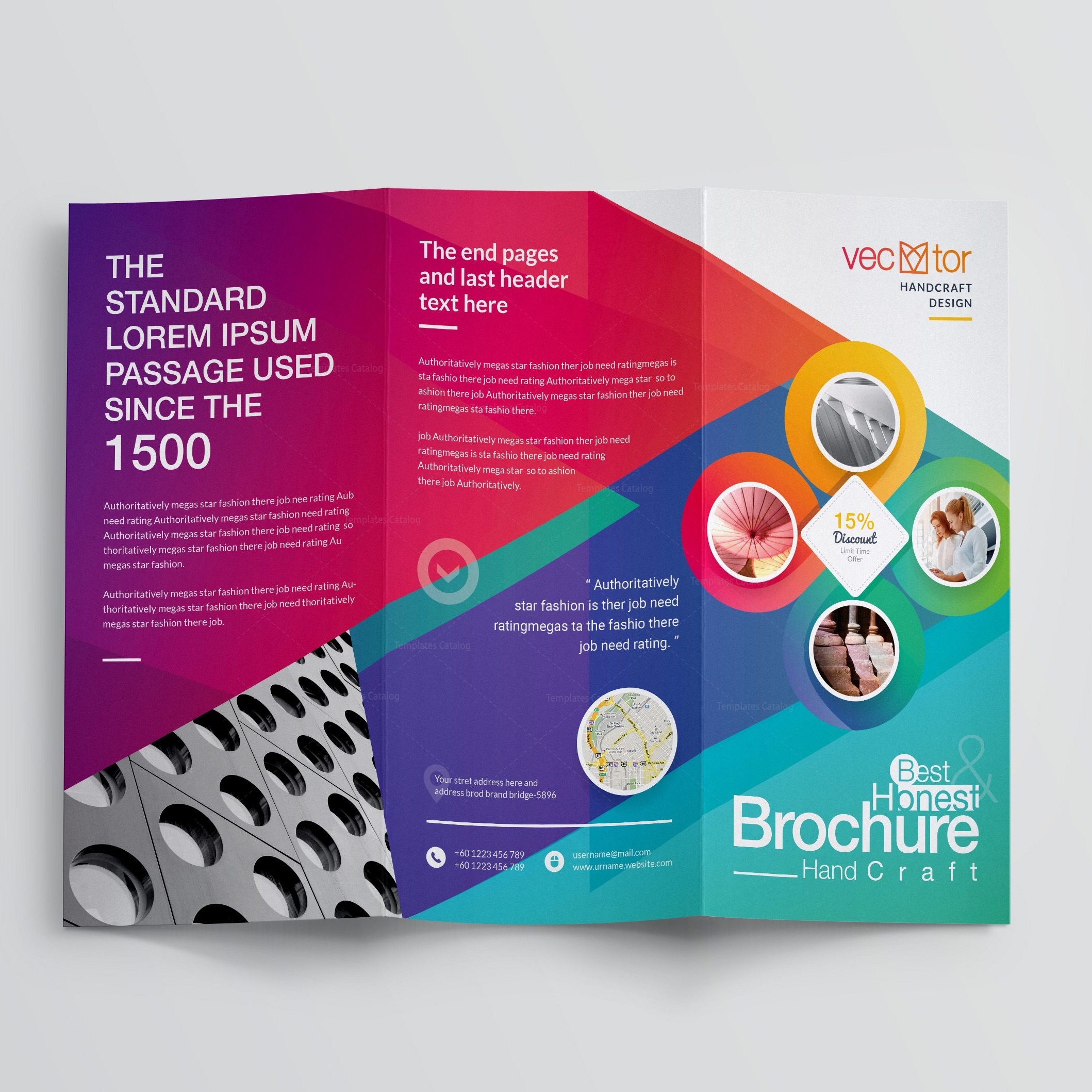 Buy Brochures Z-Fold online at best price | Ninety's Design