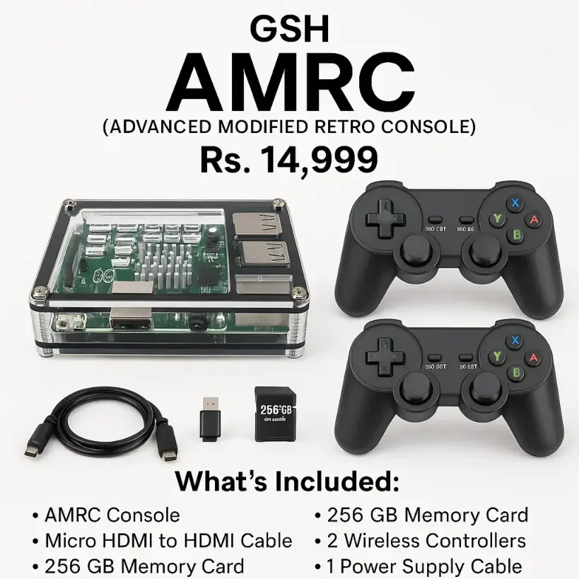 Buy A M R C Advance Modified Retro Console With Ps2 game loaded