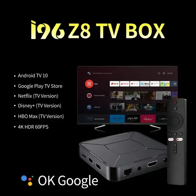 Buy I96 Z8 Android tv 10.0 online at best price | Sharma Dth world