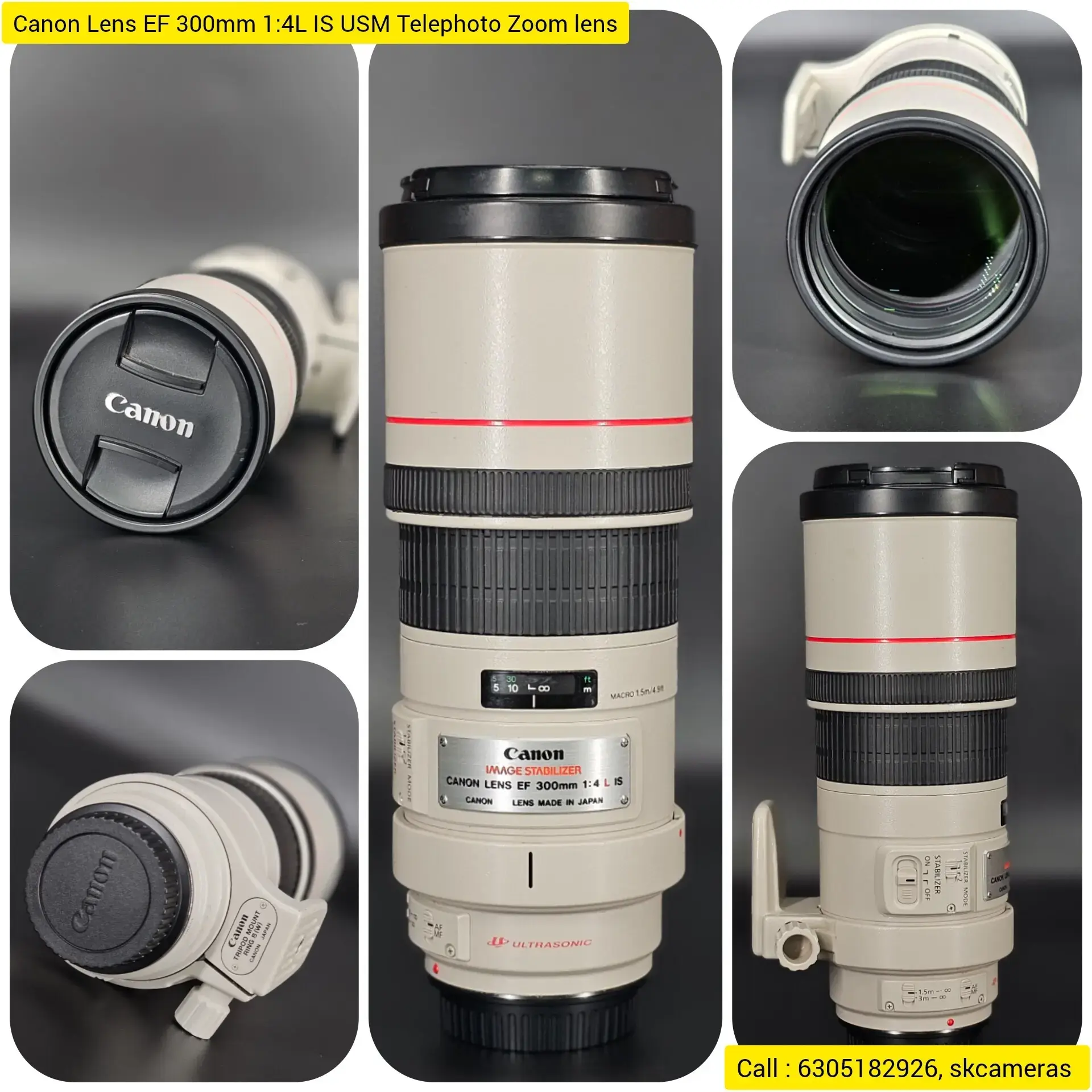 レンズ(単焦点) canon EF 300mm1:4L IS canon EF 300mm1:4L IS