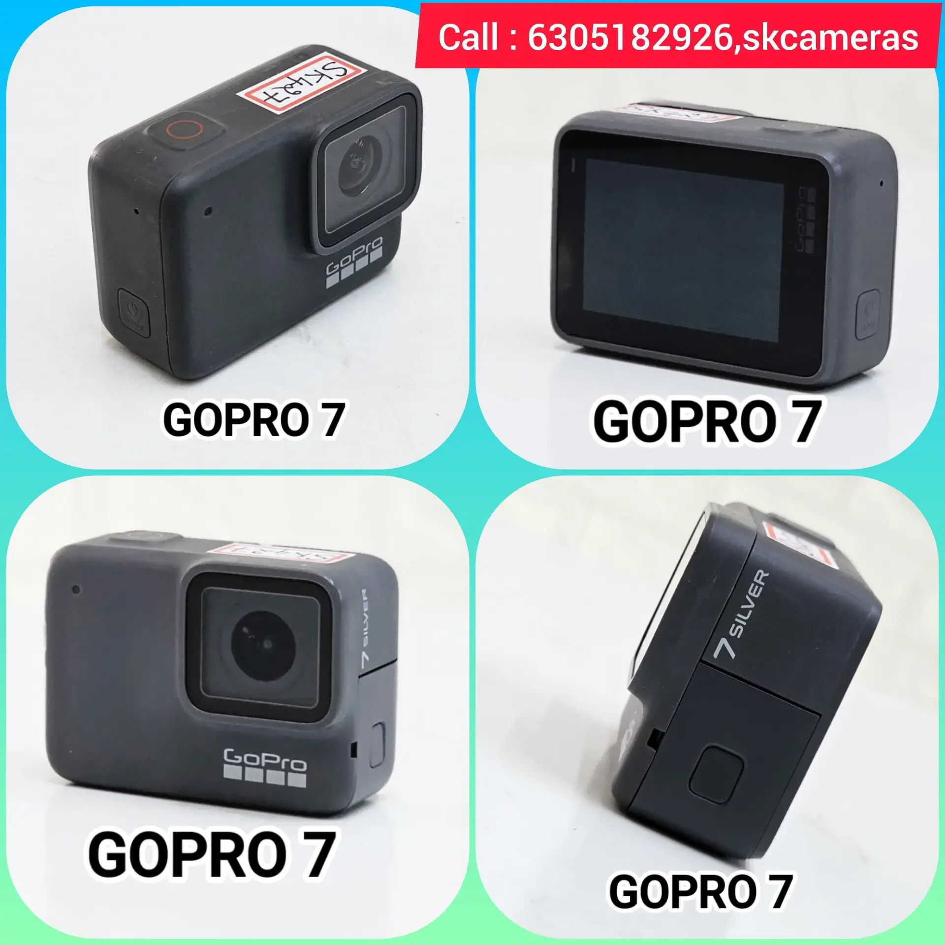 その他 GoProHERO7 GOPRO HERO7 SILVER WIDE ANGLE LENS+MACRO LENS +TELEPHOTO