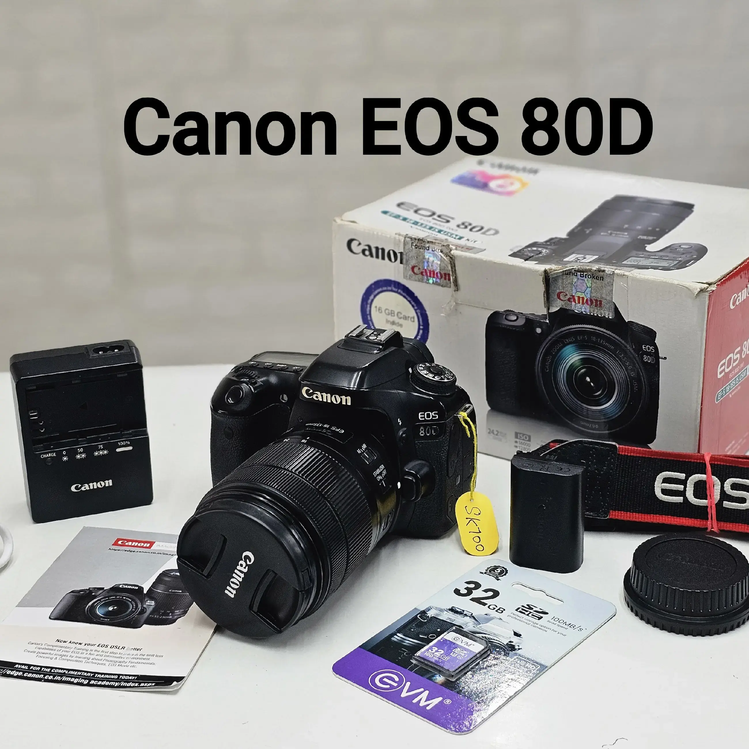 Buy Canon EOS 80D With EF-S 18-135mm Lens Available in Store SK700  