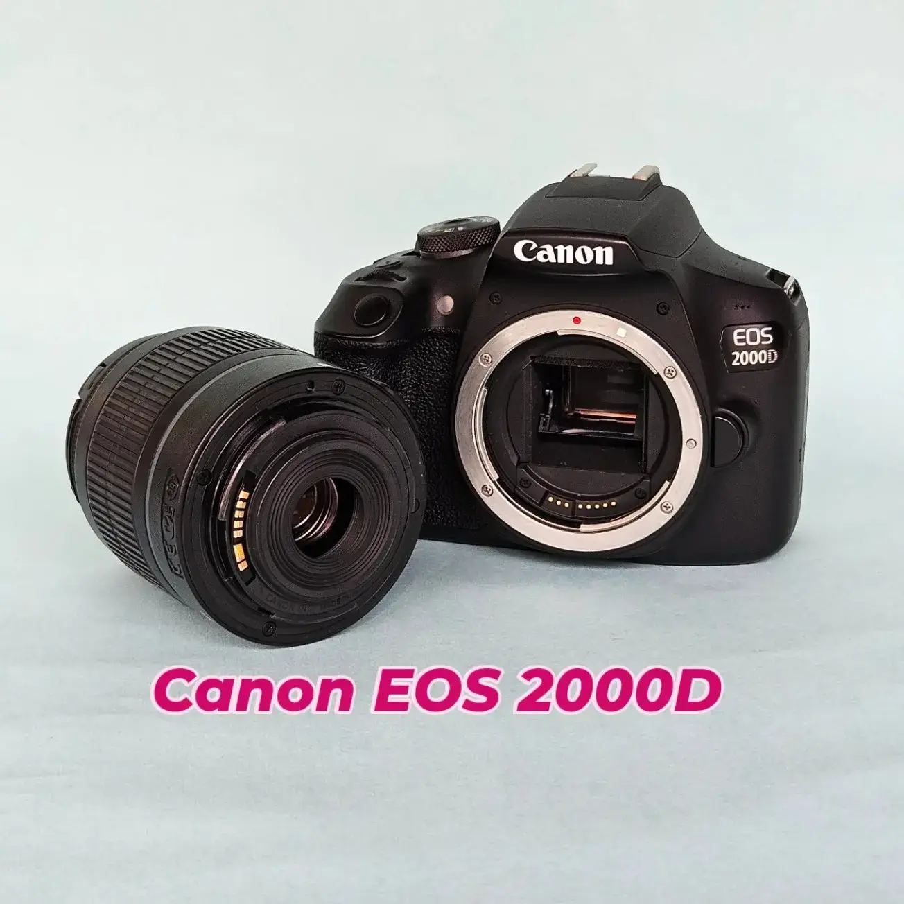 Canon EOS 2000D DSLR Camera with 18-55mm Lens – Wi-Fi Perfect  for Beginners Enthusiasts