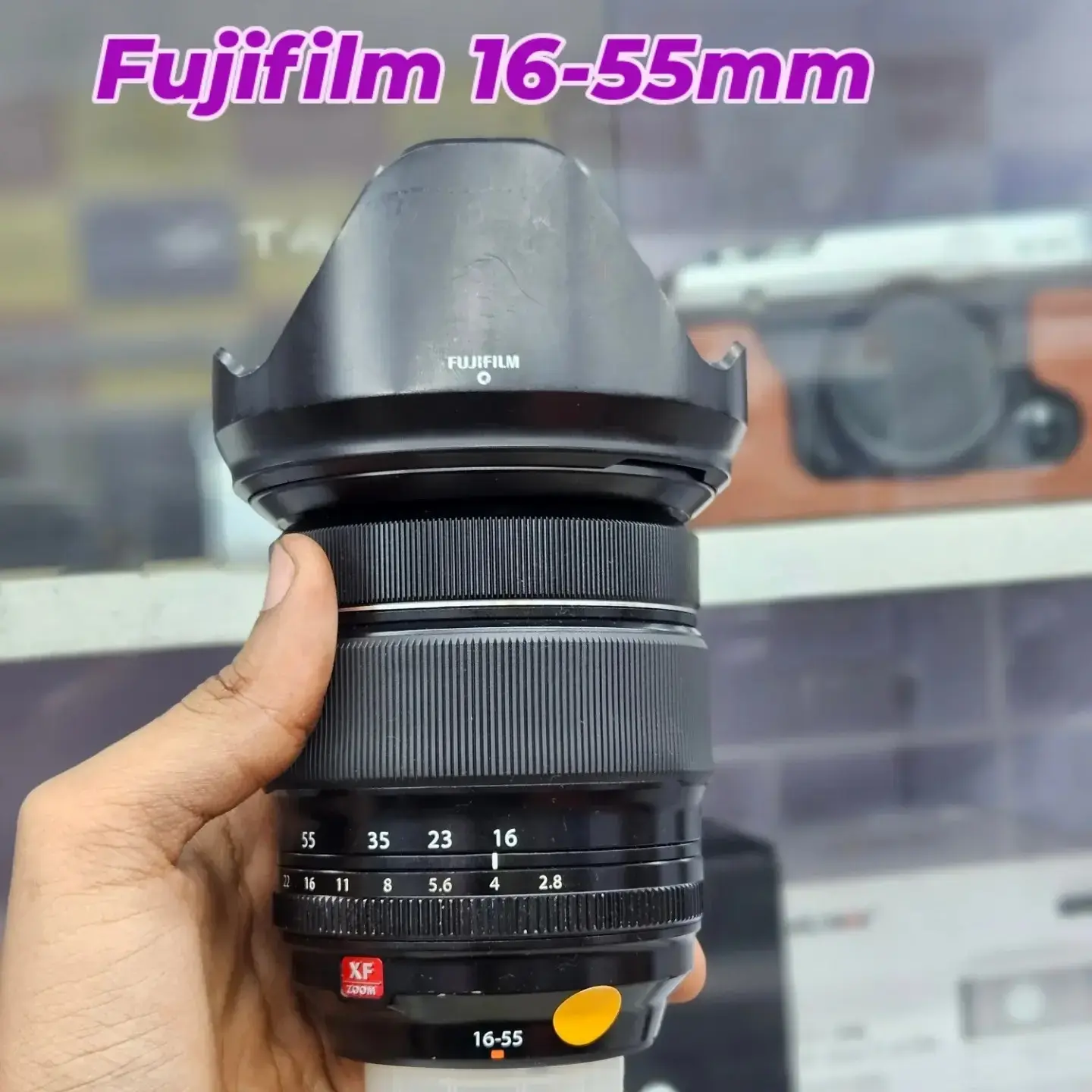Fujifilm XF 16-55mm R LM WR Lens – Professional Standard Zoom for  X-Mount Mirrorless