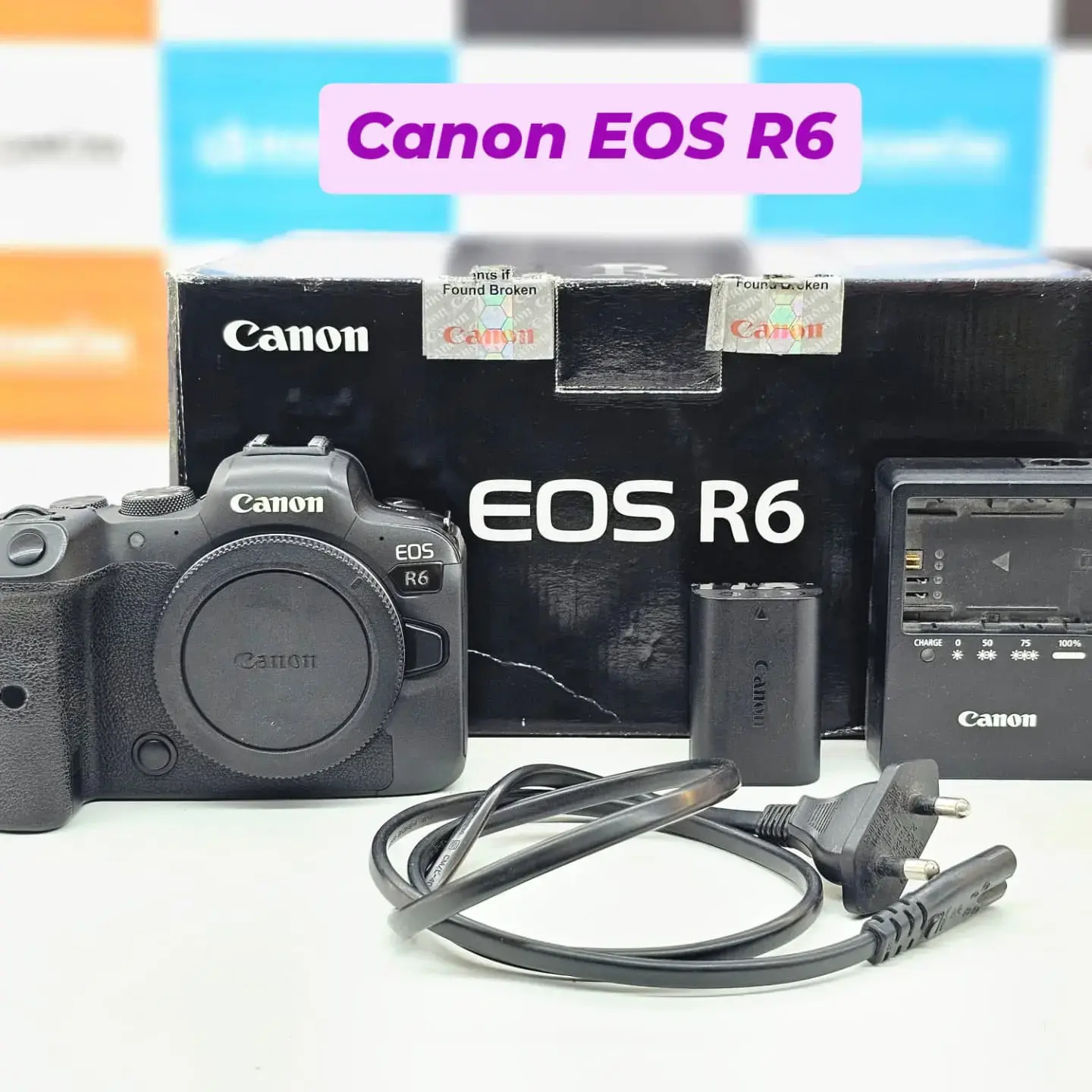 Canon EOS R6 Body – Full-Frame Mirrorless Camera for Professional 