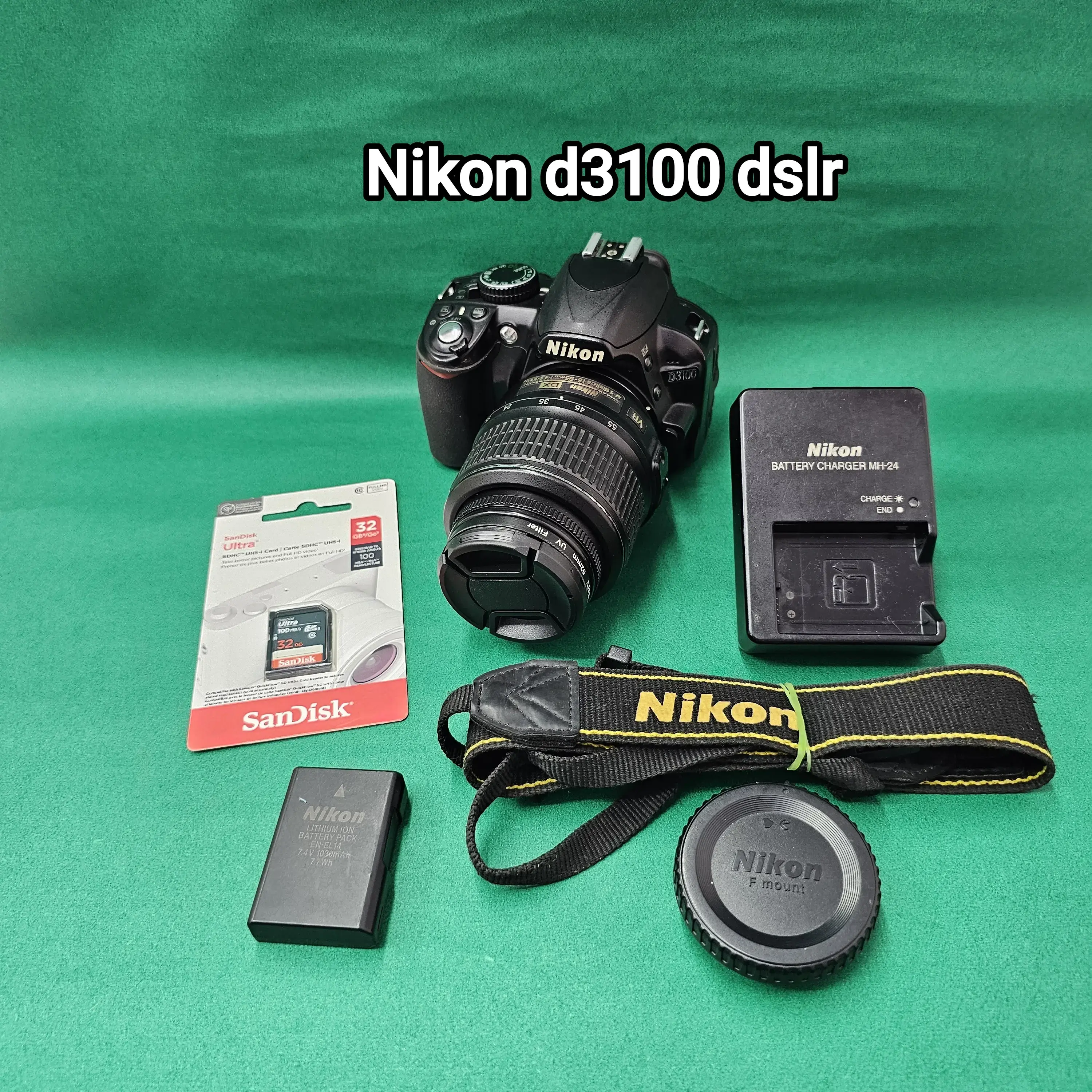 Entry-Level Nikon D3100 DSLR 18-55mm Lens – Learn Photography the Right  Way Sk1729