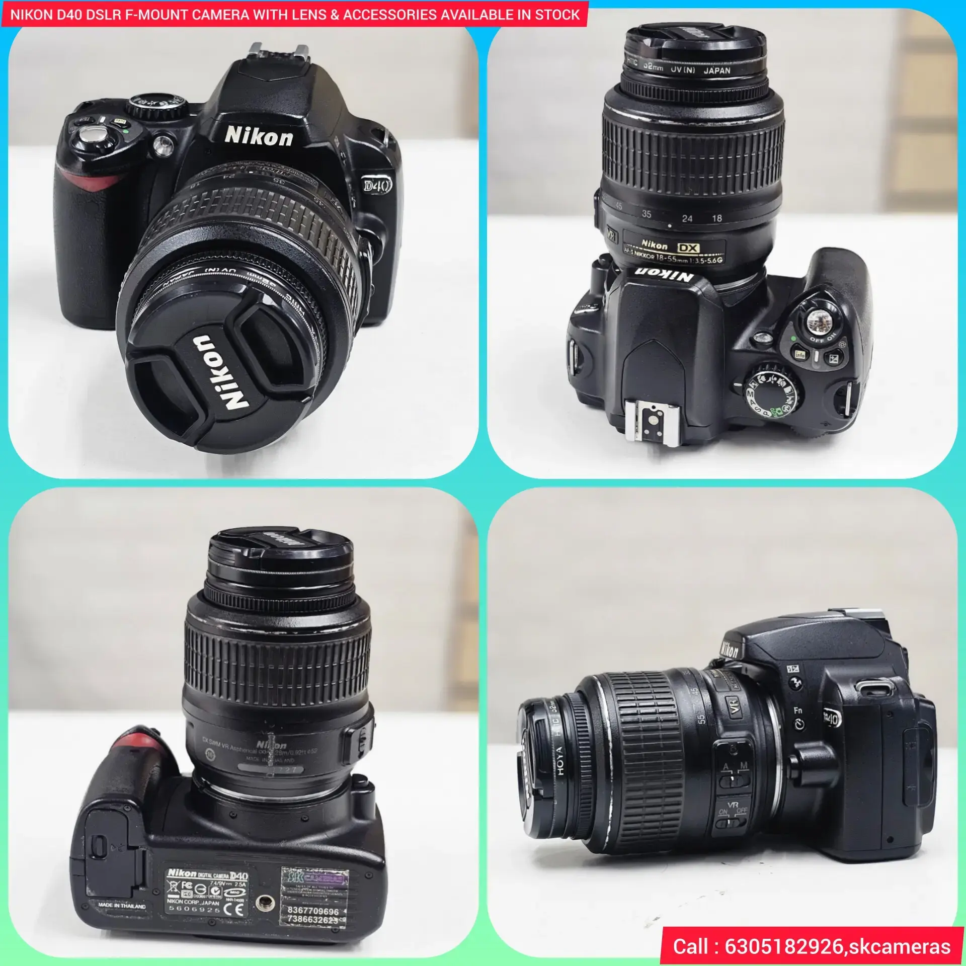 Nikon D3100 と Nikon D40 Nikon D40 vs Nikon D3100 Detailed Comparison