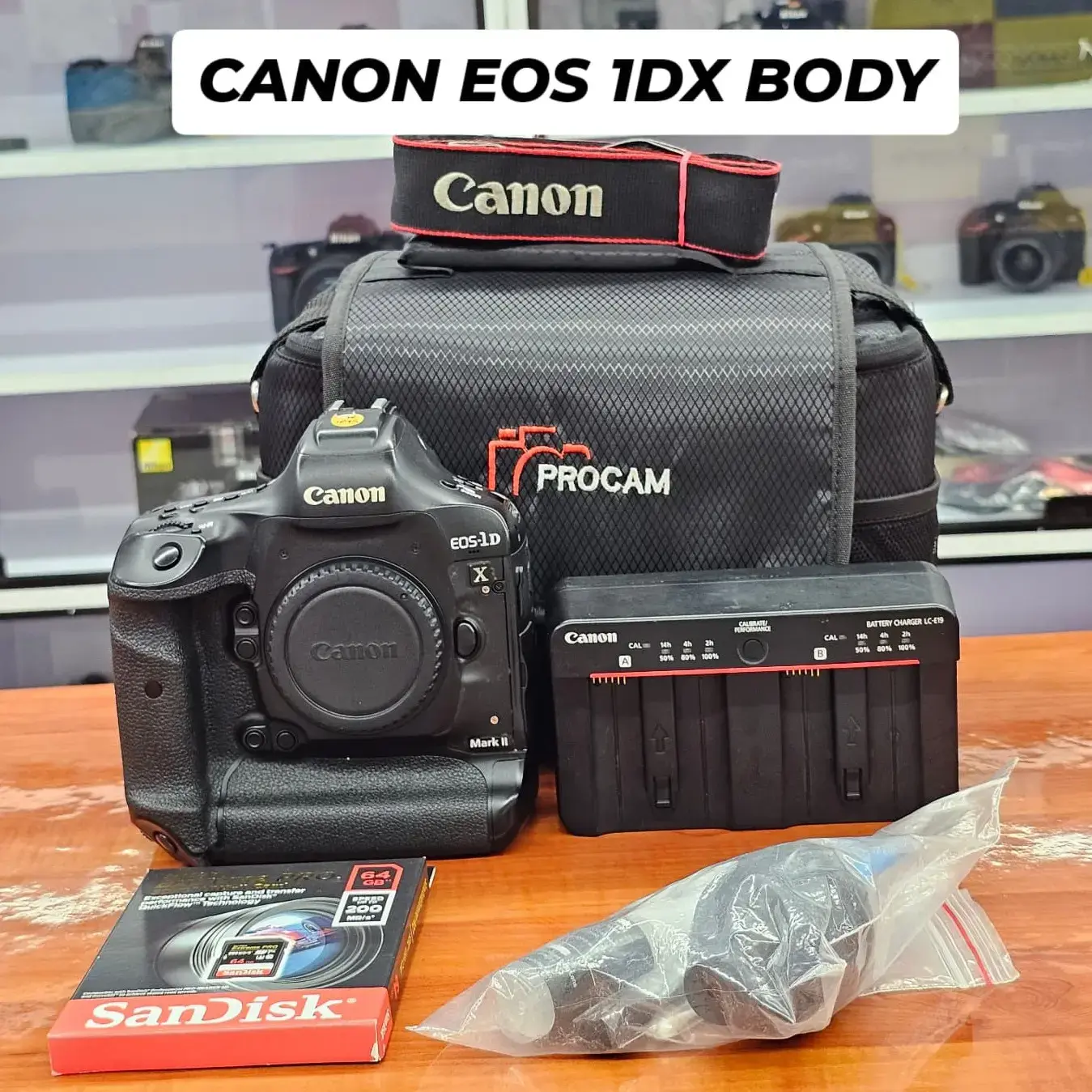 Canon EOS-1D X Body – Flagship DSLR for Sports Wildlife Photography SK01M