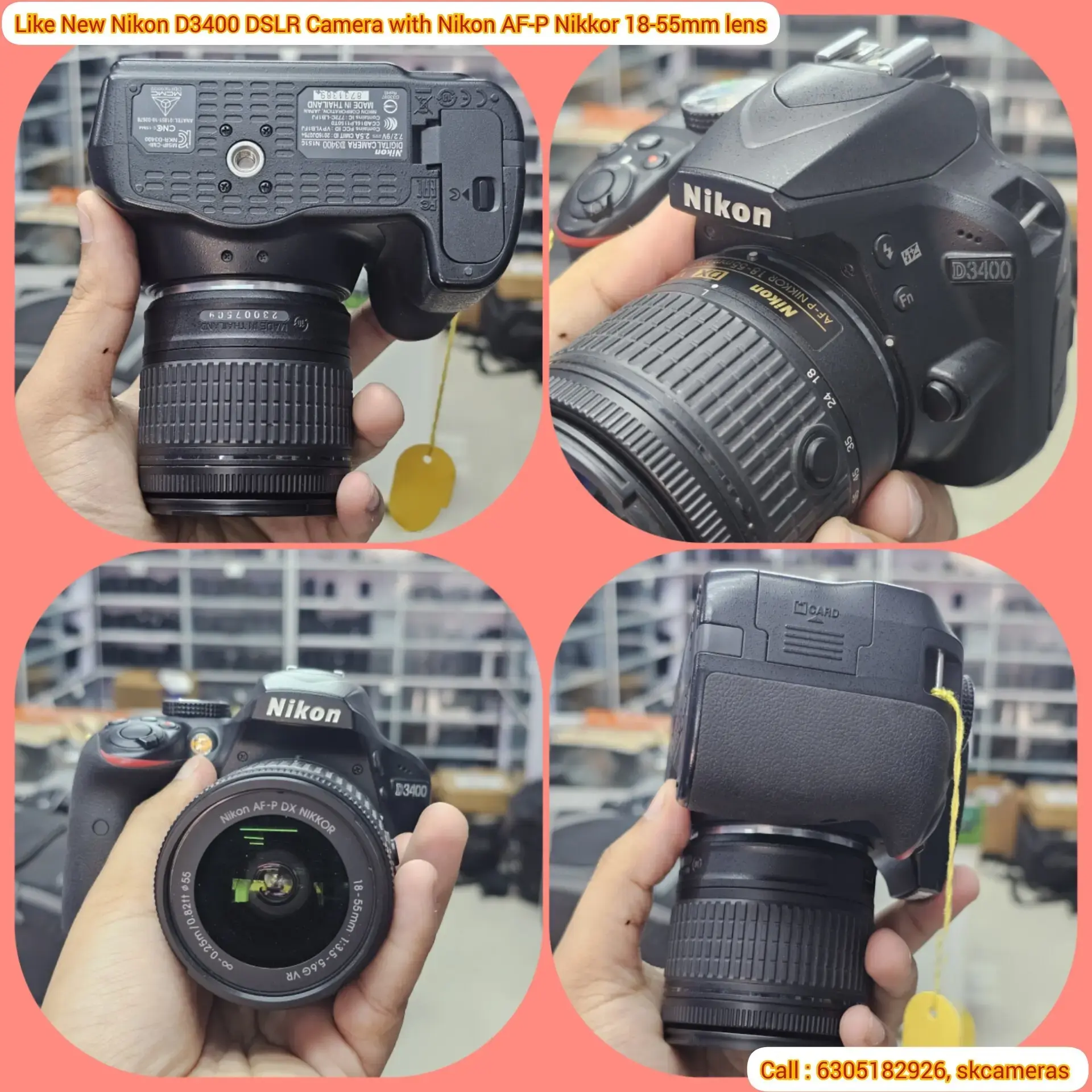 Nikon D5300 18-55mm VRⅡ 一眼レフセット 付属品多数 大人気!!】Nikon