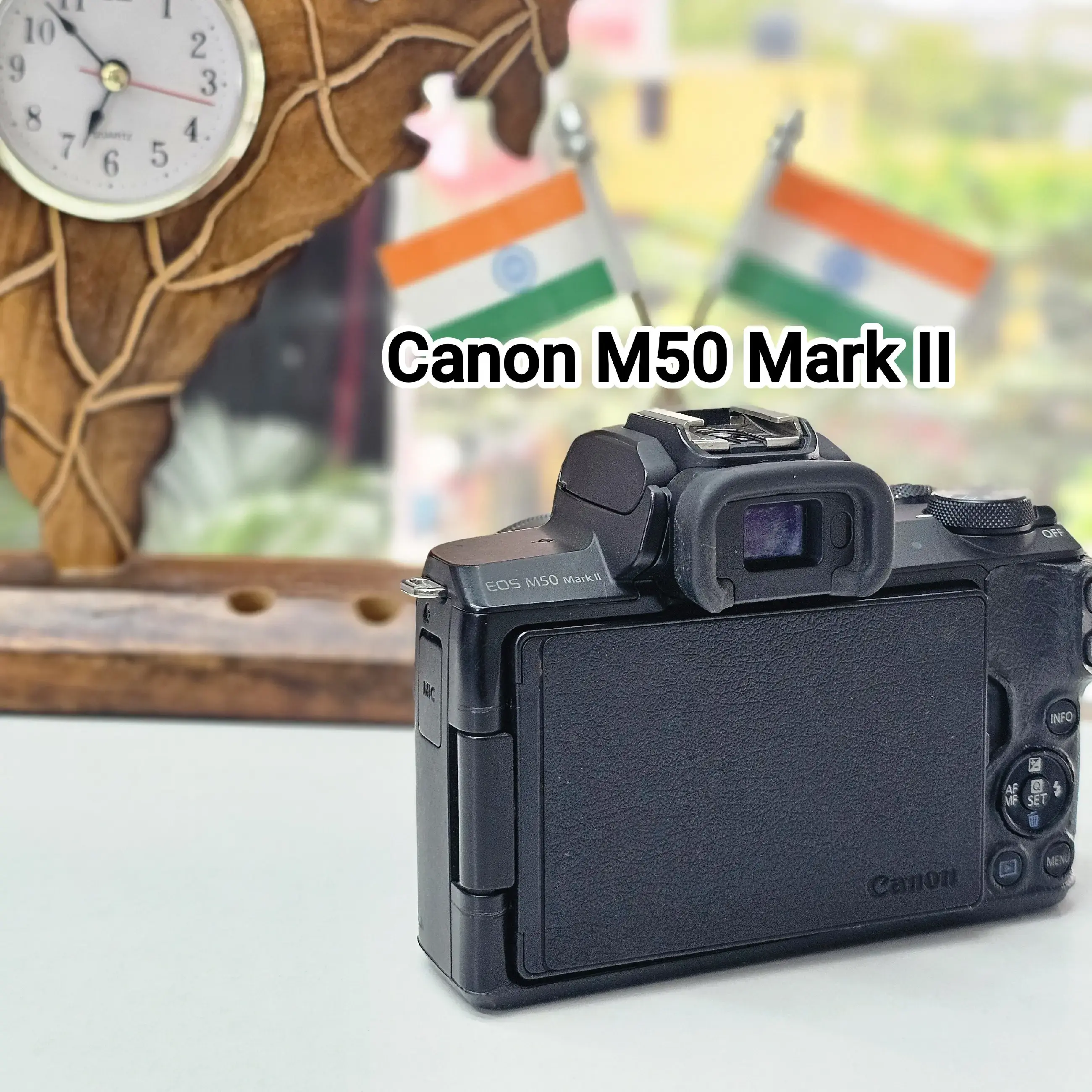 CANON EOS M50 MARK II with kit lens[Great Autofocus,Tracking  capabilities]SK764
