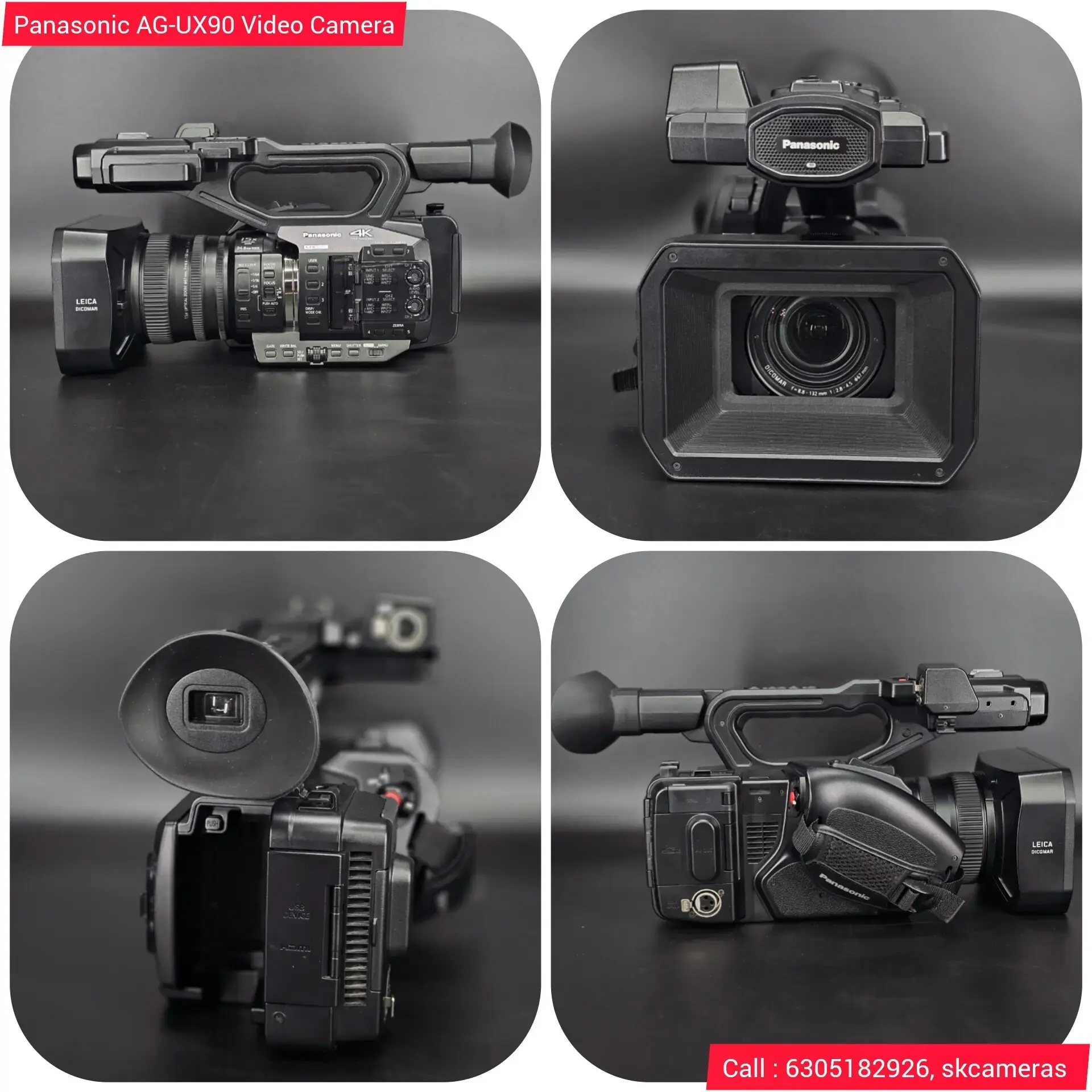 Buy Like New Condition Panasonic AG-UX90 Video Camera for Sale