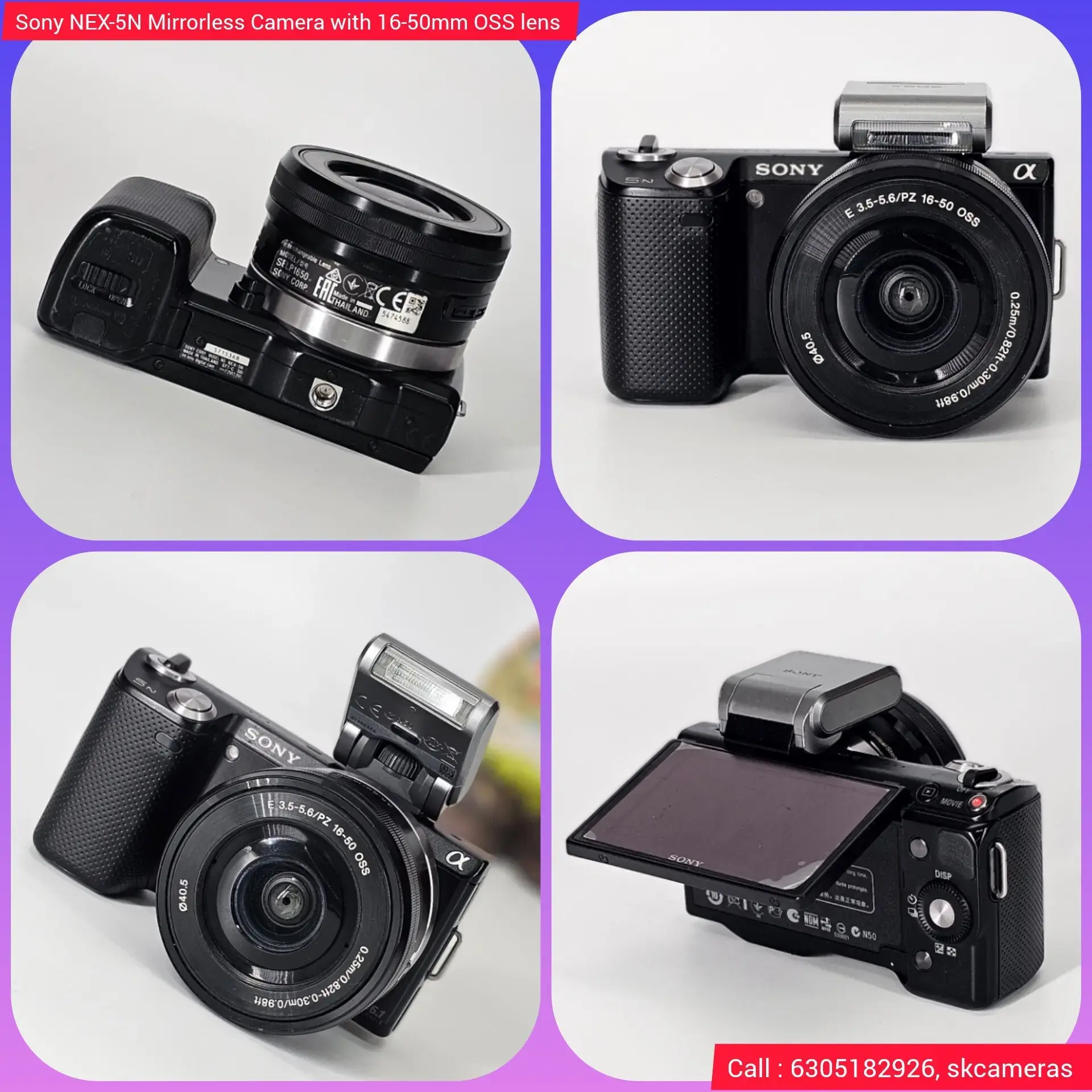 SONY NEX-5R SELP1650