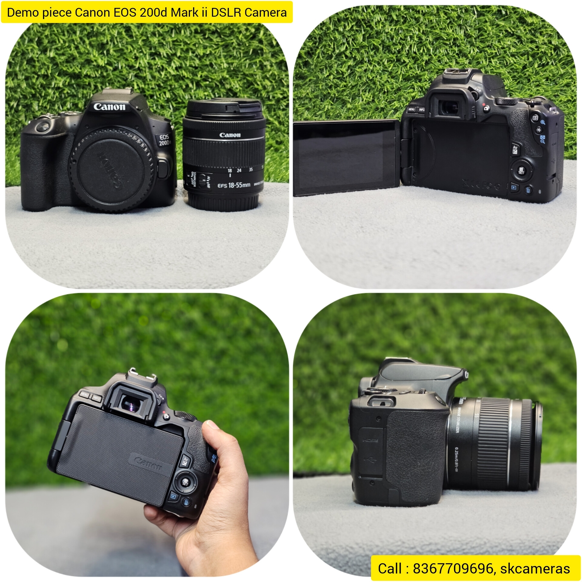 digital camera canon 200d mark ii refurbished