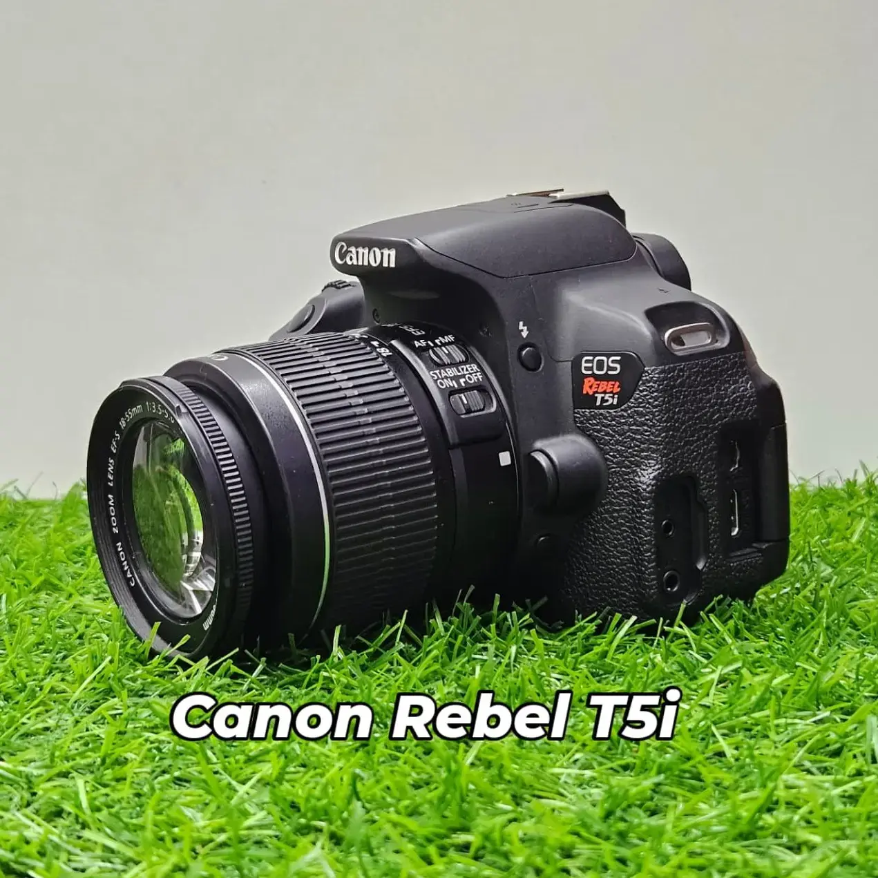 Canon EOS Rebel T5i DSLR Camera with 18-55mm IS II Lens – 18MP  APS-C Camera