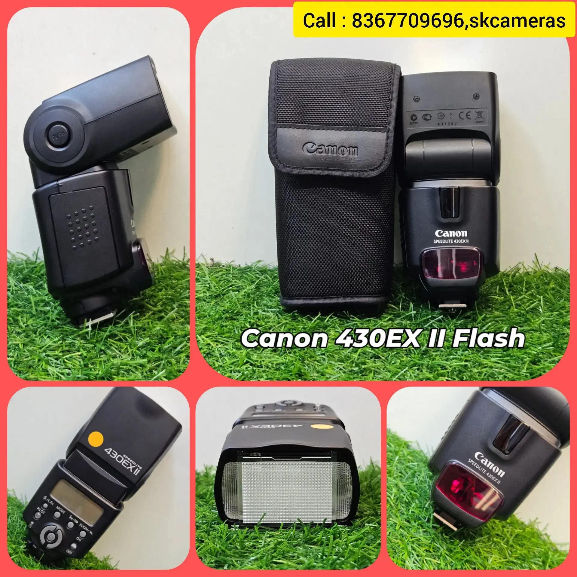 Buy Canon Speedlite 430EX II Flash – Powerful External Flash for