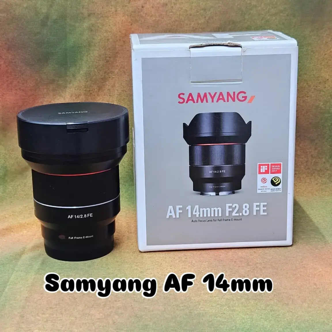 Samyang AF 14mm FE Lens with Box – Ultra-Wide-Angle Prime for Sony  Full-Frame E-Mount