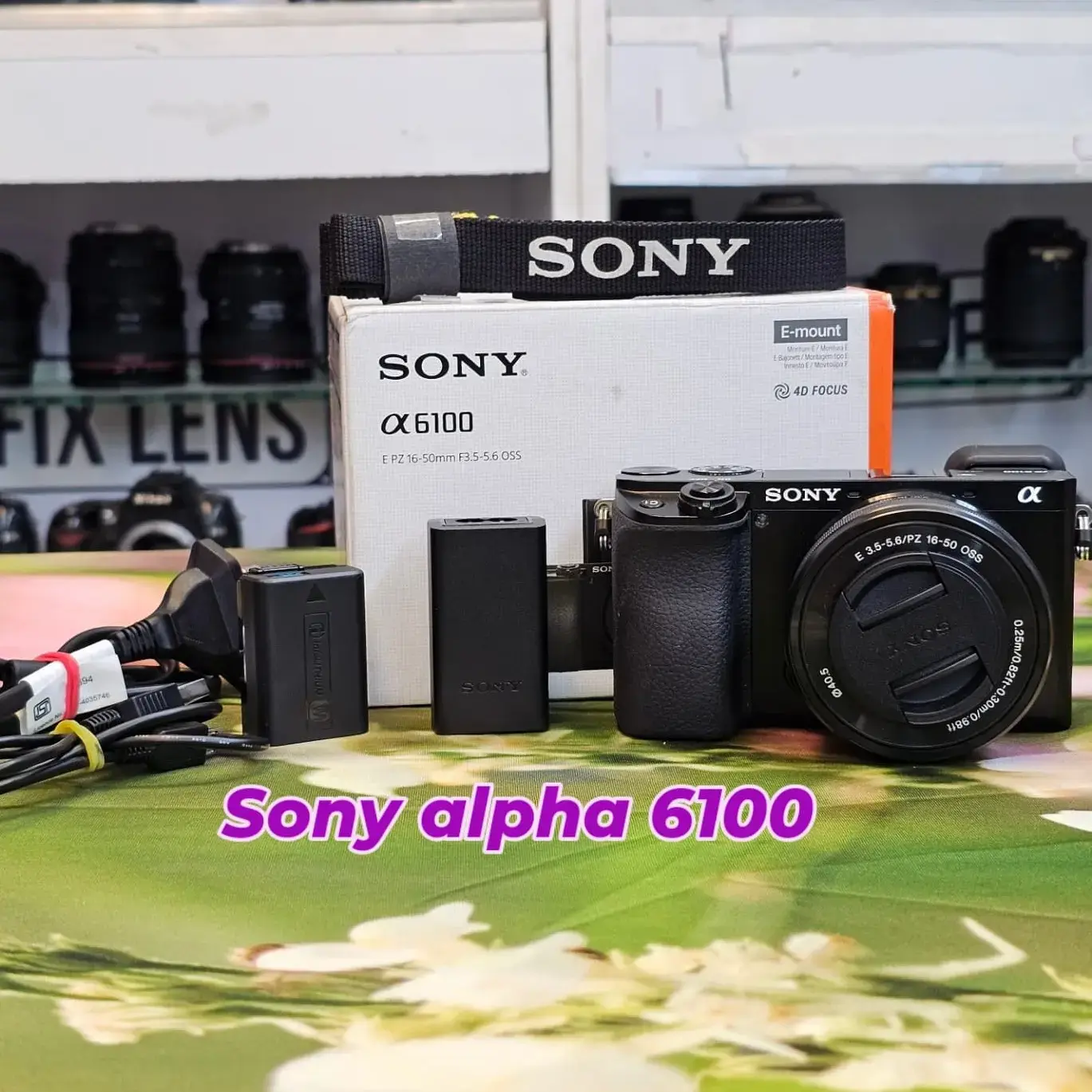 SONY α6100 ボディブラック + 16-50mm F3.5-5.6 SONY ソニー E PZ 16-50mm