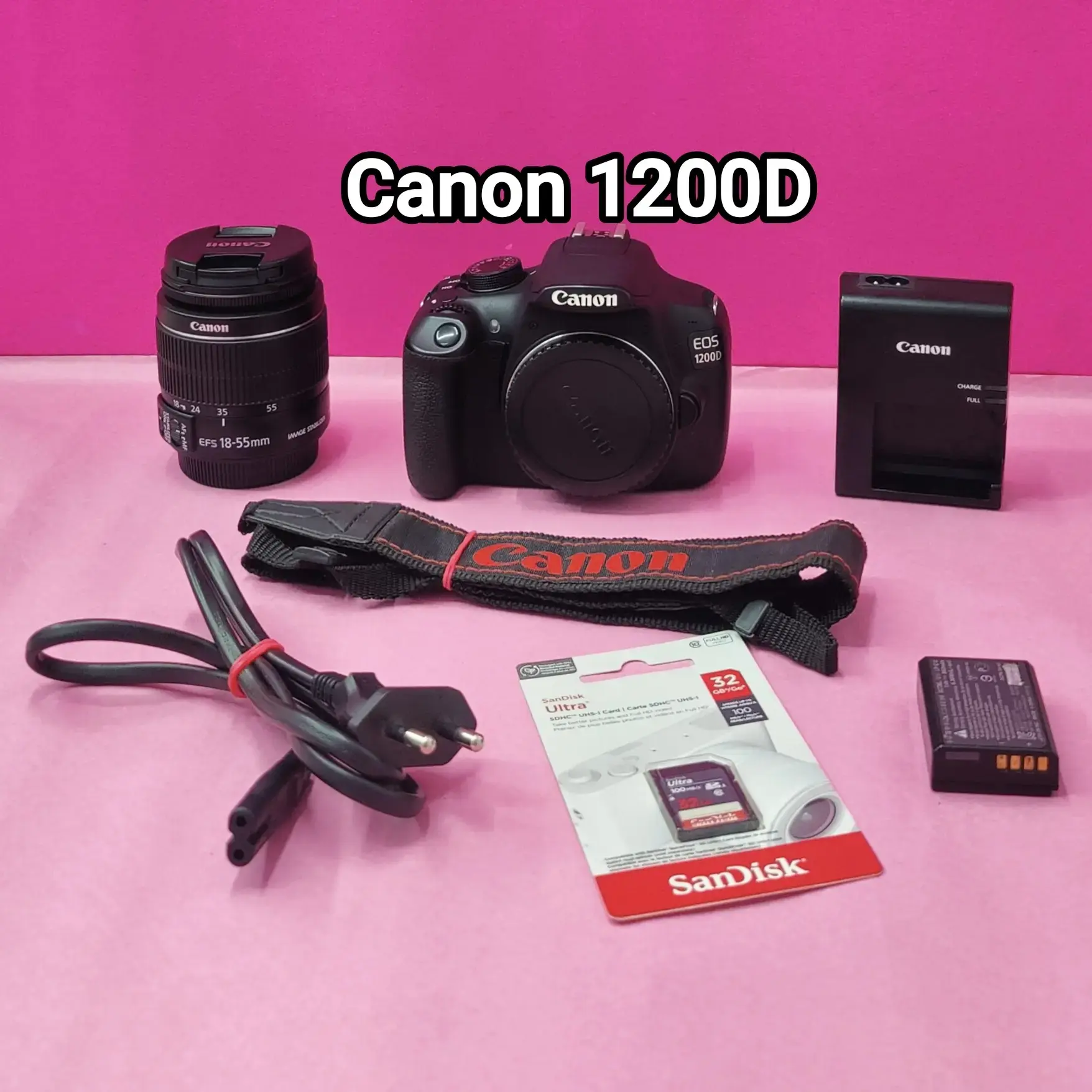 55mm Vr Dslr Under 60k Canon EOS 1200D Digital SLR Camera With EF