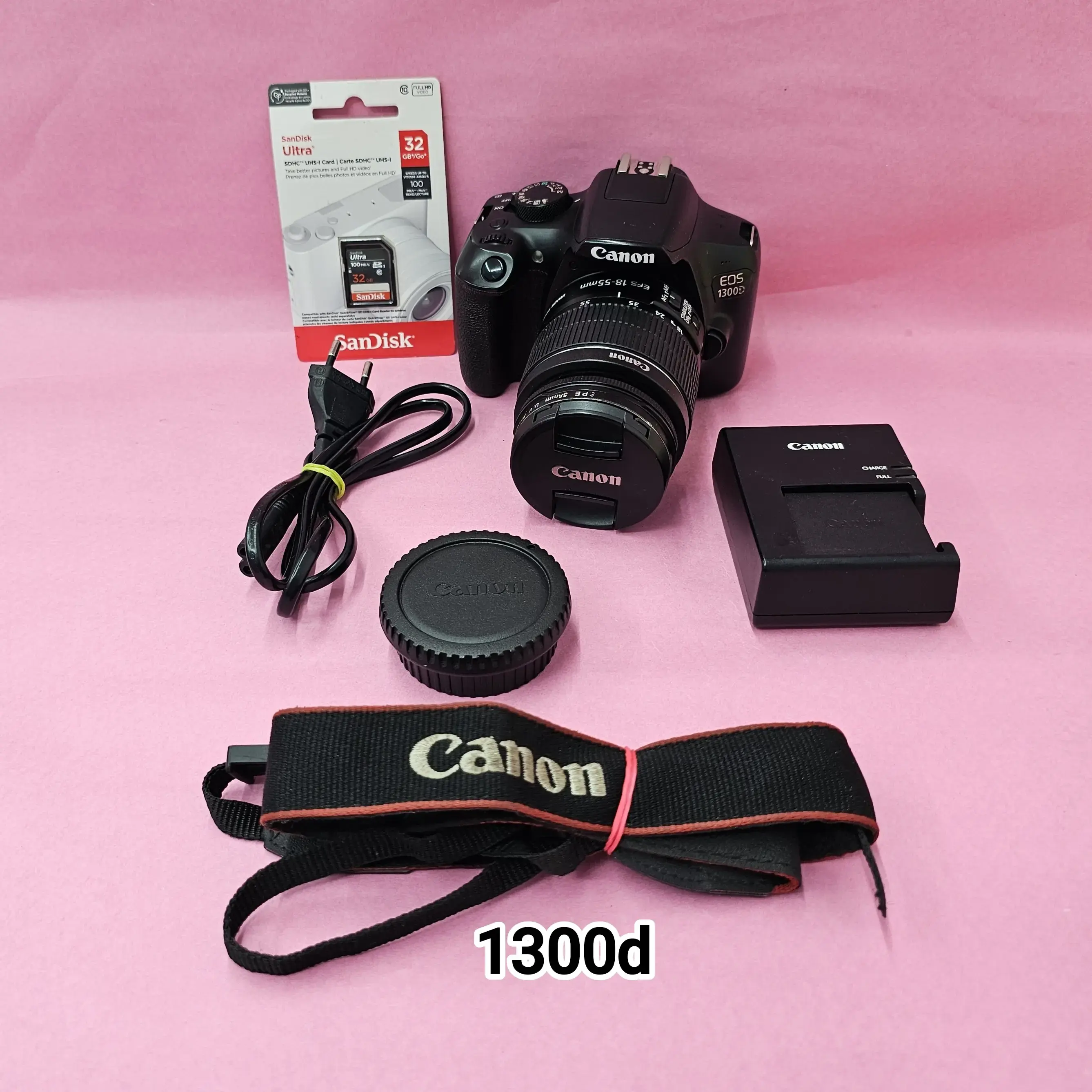 Entry Level Cheap But Good Canon Cameras Canon 1300D With 18-55mm
