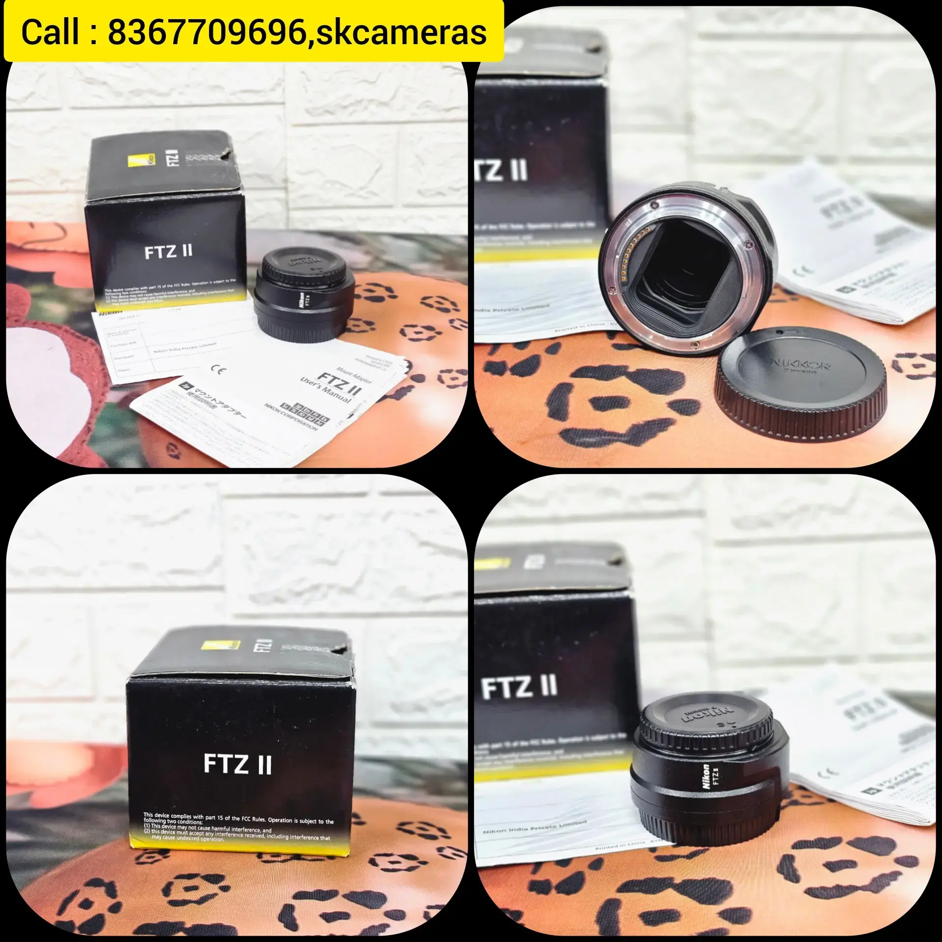 Buy Unbox Nikon Mount FTZ II Adapter online at best price