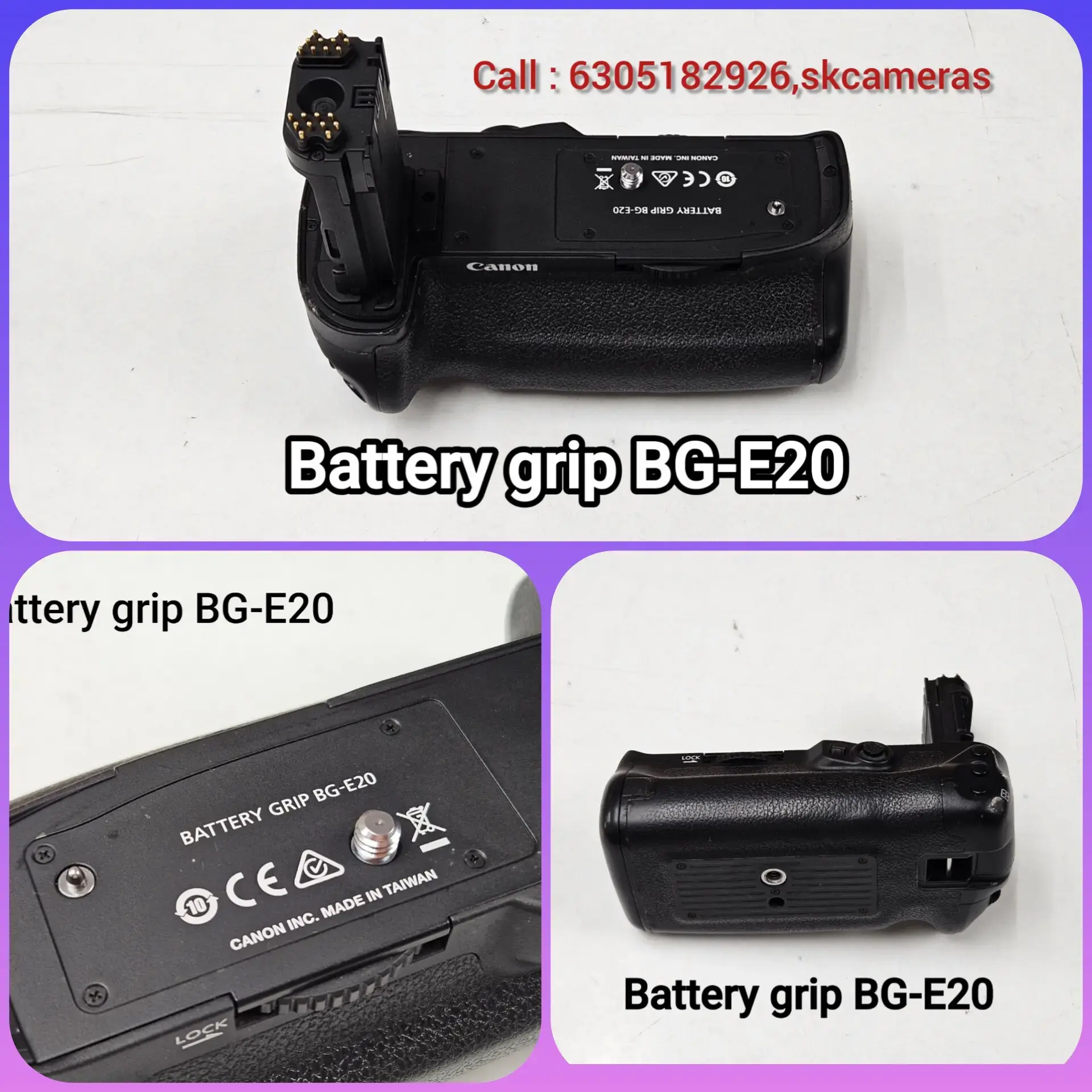Canon 5d Mark Iv Battery Grip Newell Battery Grip BG-E20 For Canon