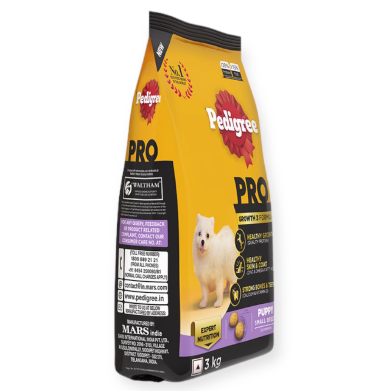 Buy Pedigree PRO Puppy Small Breed Dry Dog Food online at best
