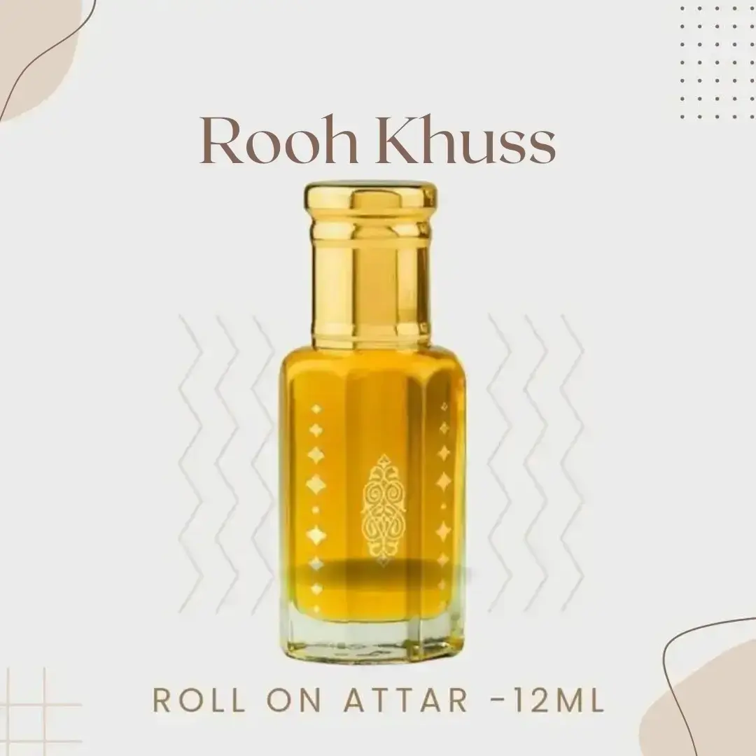 Buy Original Pure Rooh Khus Kannauj Attar 12ml