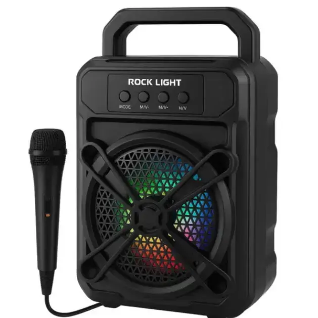 Buy ROCK LIGHT S829 6.5 INCH BLUETOOTH Party MIC Party Speaker