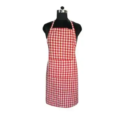 Buy Creative Kitchen Apron/Aprin Red and White Small Checks (Pack Buy Creative Kitchen Apron/Aprin Red and White Small Checks (Pack