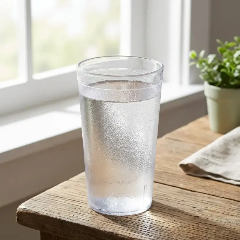 Buy Kenford Polycarbonate Premium Quality Water Drinking Glass, Pack of 6, Cap. 300ML online at best price
