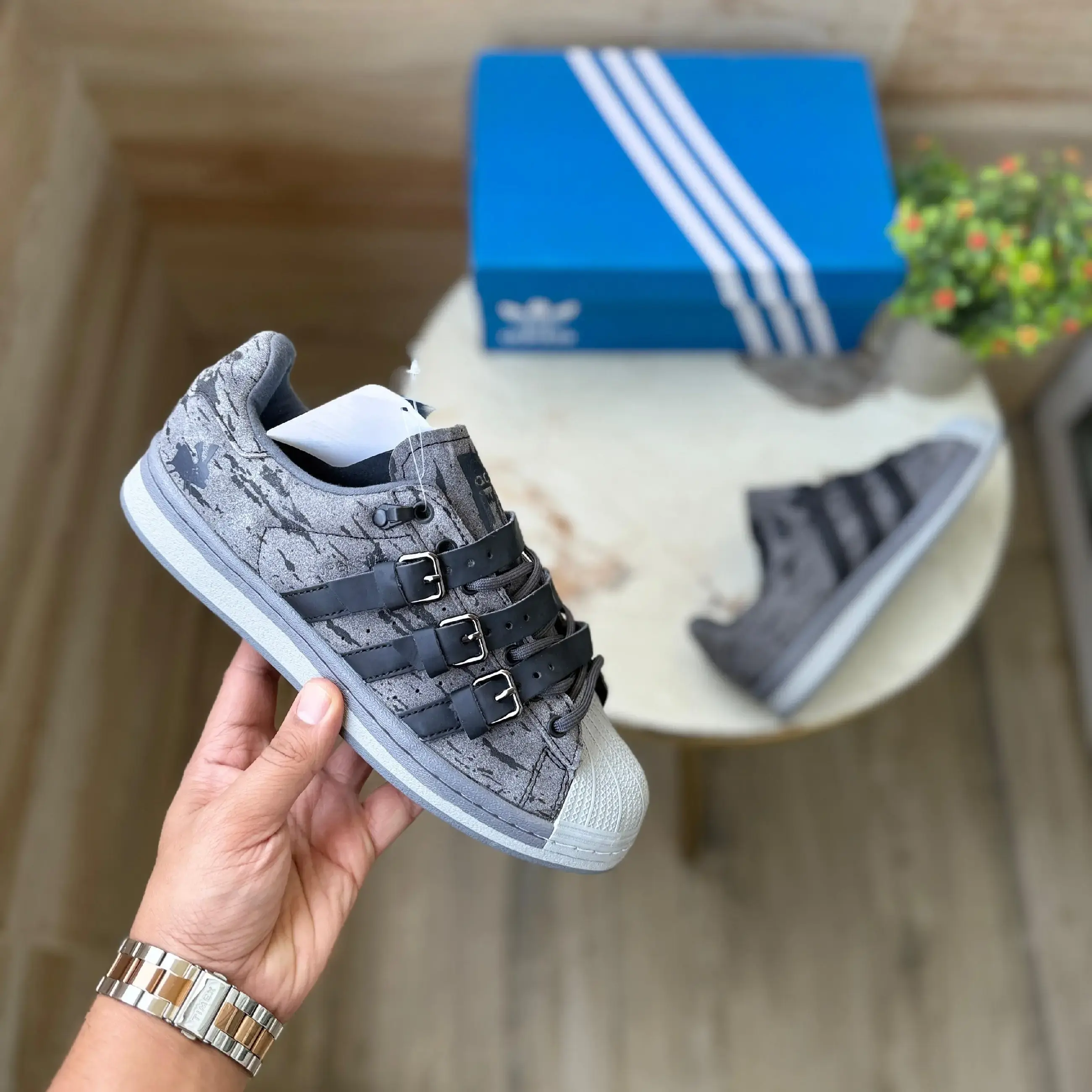 Buy Adidas Superstar Orginal Rabbit Hole (Master Quality) online at best  price | Foothunk