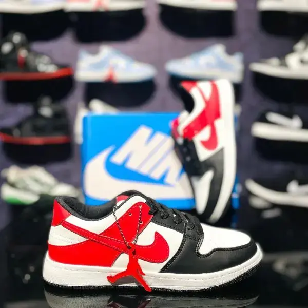 Nike Air Jordan 1 & Dunk Low 赤白セット Buy Nike Street Red Dunk (First Copy) online at best price | Foothunk