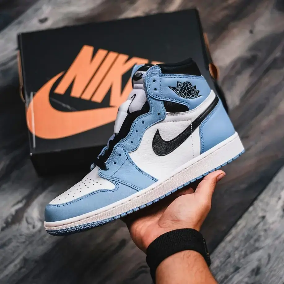 Buy Nike Air Jordan 1 High University Blue (First Copy) online at