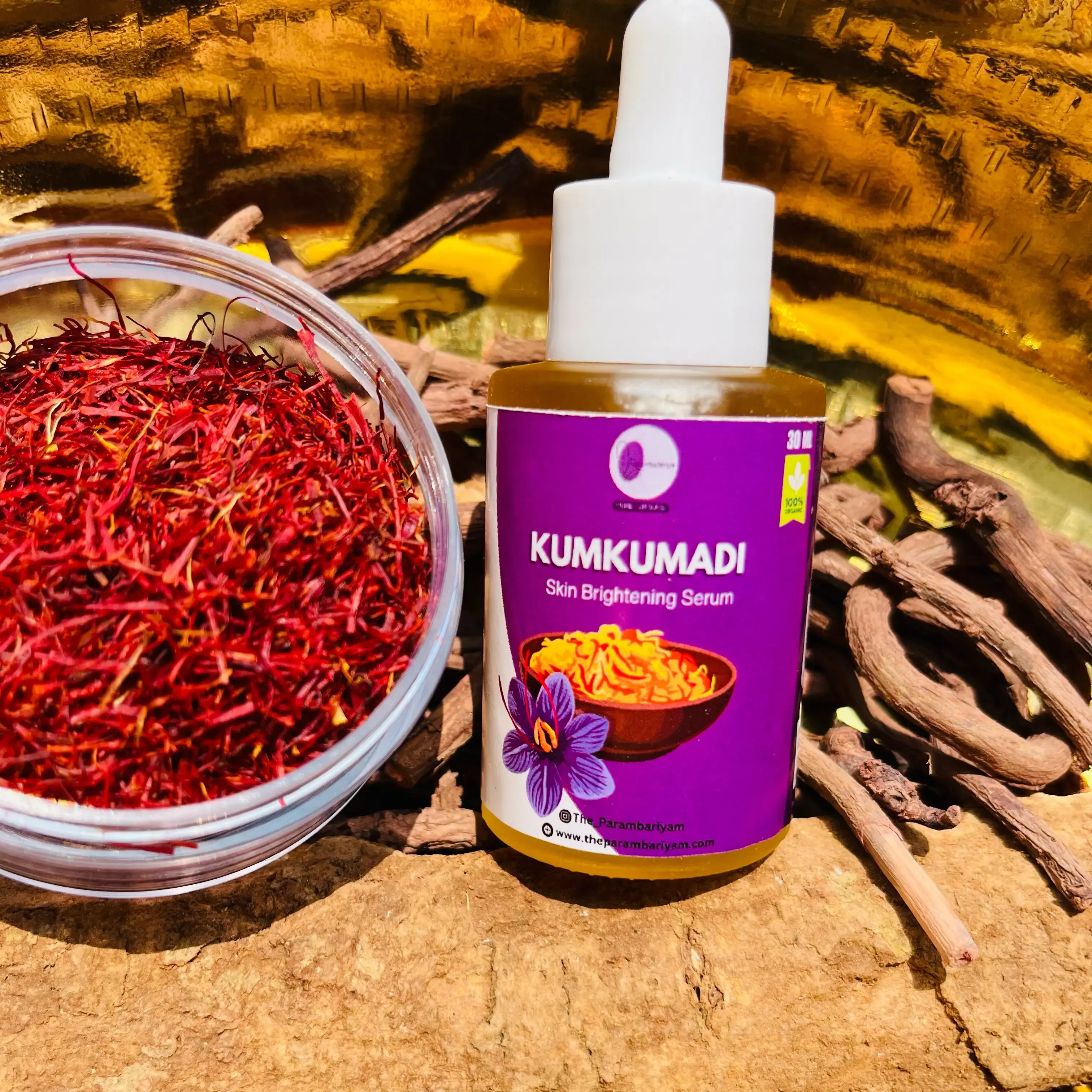 Buy Kumkumadhi glow serum online | The Parambariyam