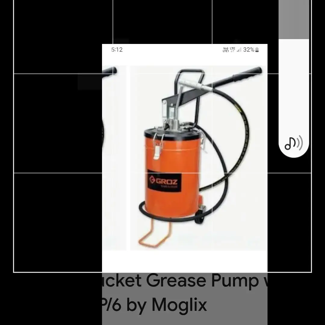 Buy Grease Gun Bucket 8 Kg Grozz online at best price | Bhalla