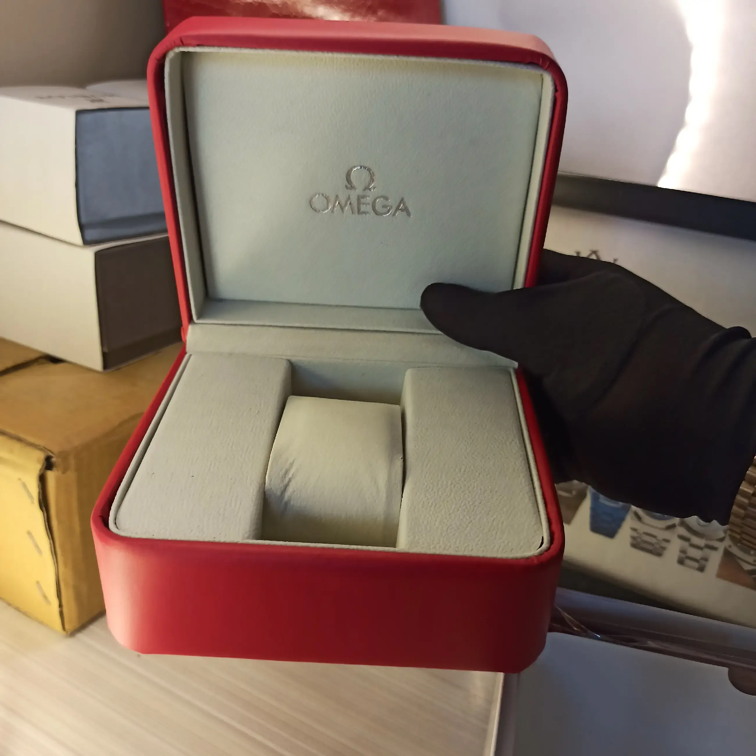 Buy Omega Original Box Kit online at best price | FOX NINETY WATCHES