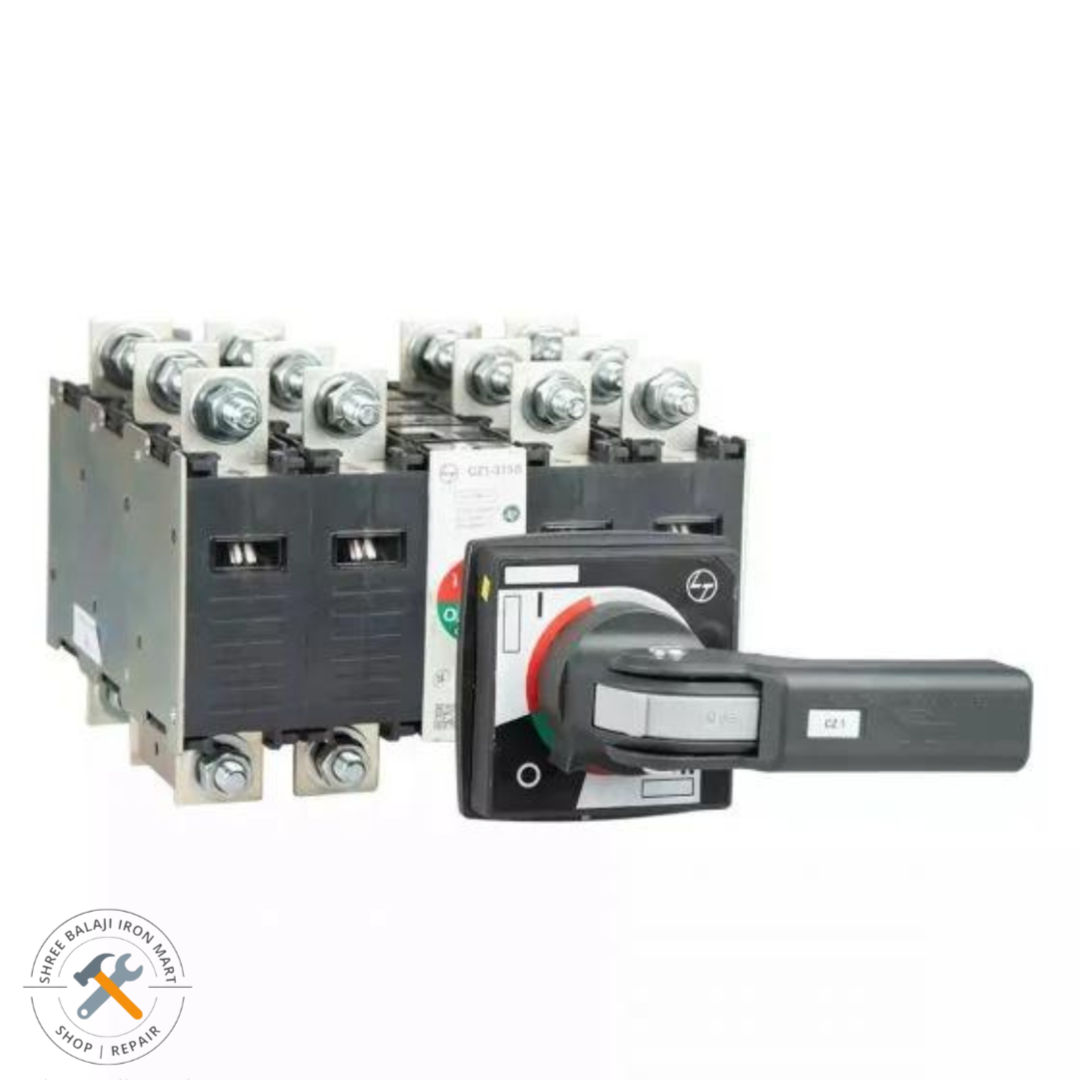 L＆T L&T CZ1 Bypass Switch 250A 4 Pole 440V AC (with Extended Handle