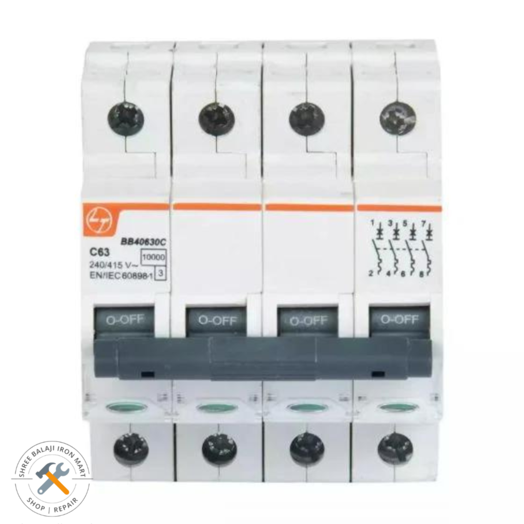 L&T Lauritz Knudsen MNX 400 Contactor 3 Pole + (2NO + 2NC) - CS94144