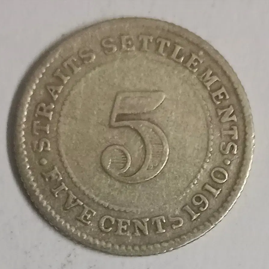 5cモルト　微高レート Buy Straits Settlements British Malaysia 5 Cents 1910 King Edwards