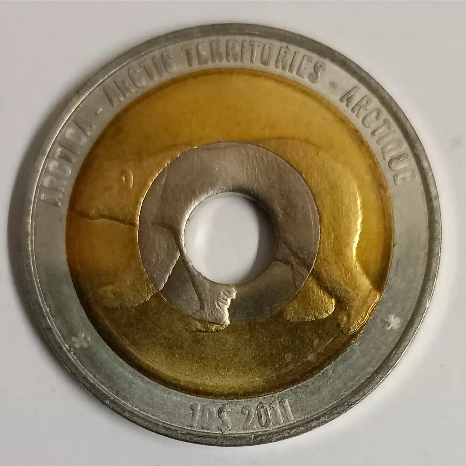 ARCTIC TERRITORIES 50 Polar Dollars 2017 Polymer UNC (B171 675) ÇİL - Efemera