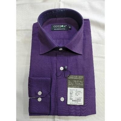 otto clothing violet plain shirt