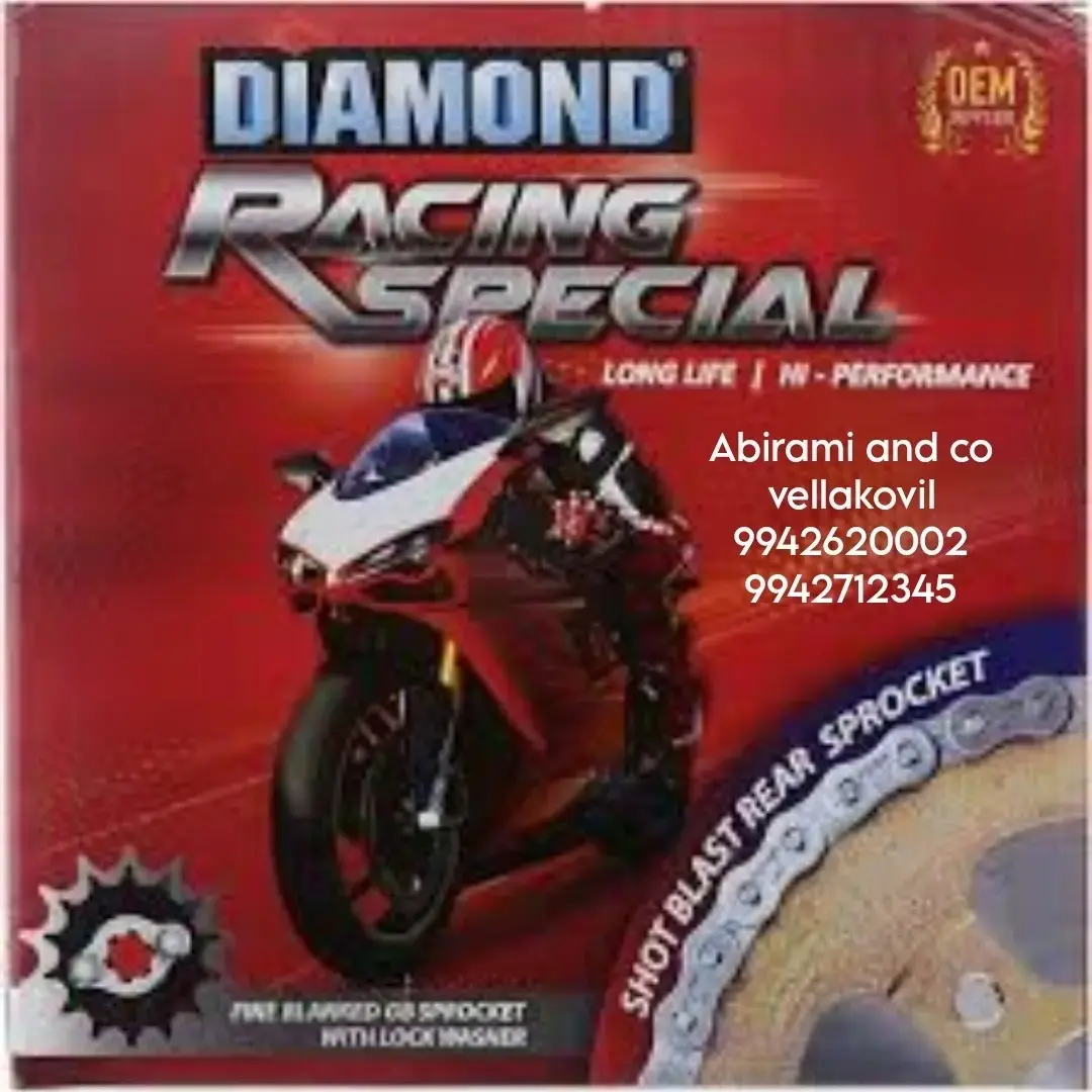 Diamond Racing Special Diamond Bike Chain Sprocket Price Diamond