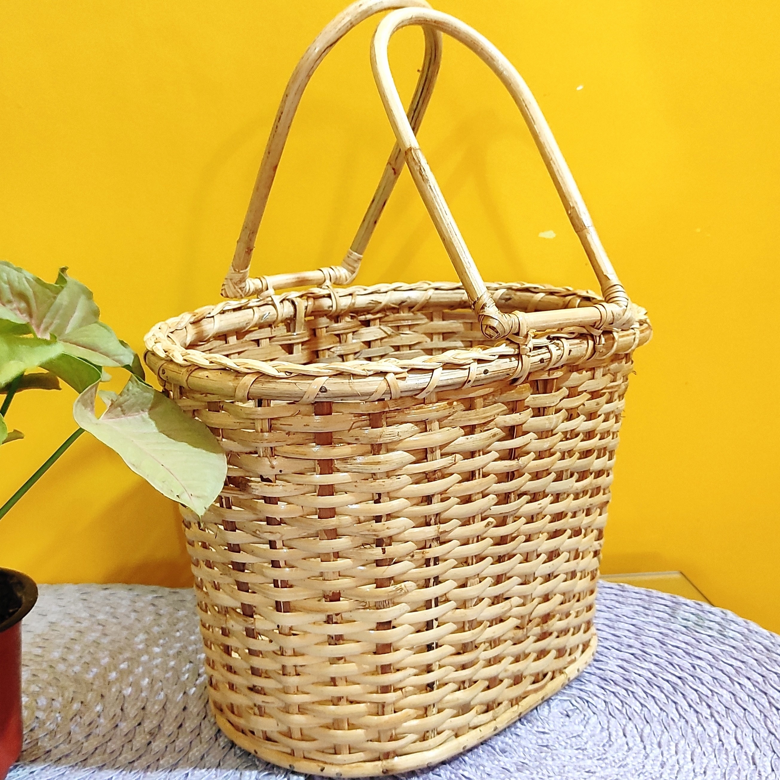 CP076- Rattan Shopping Bag