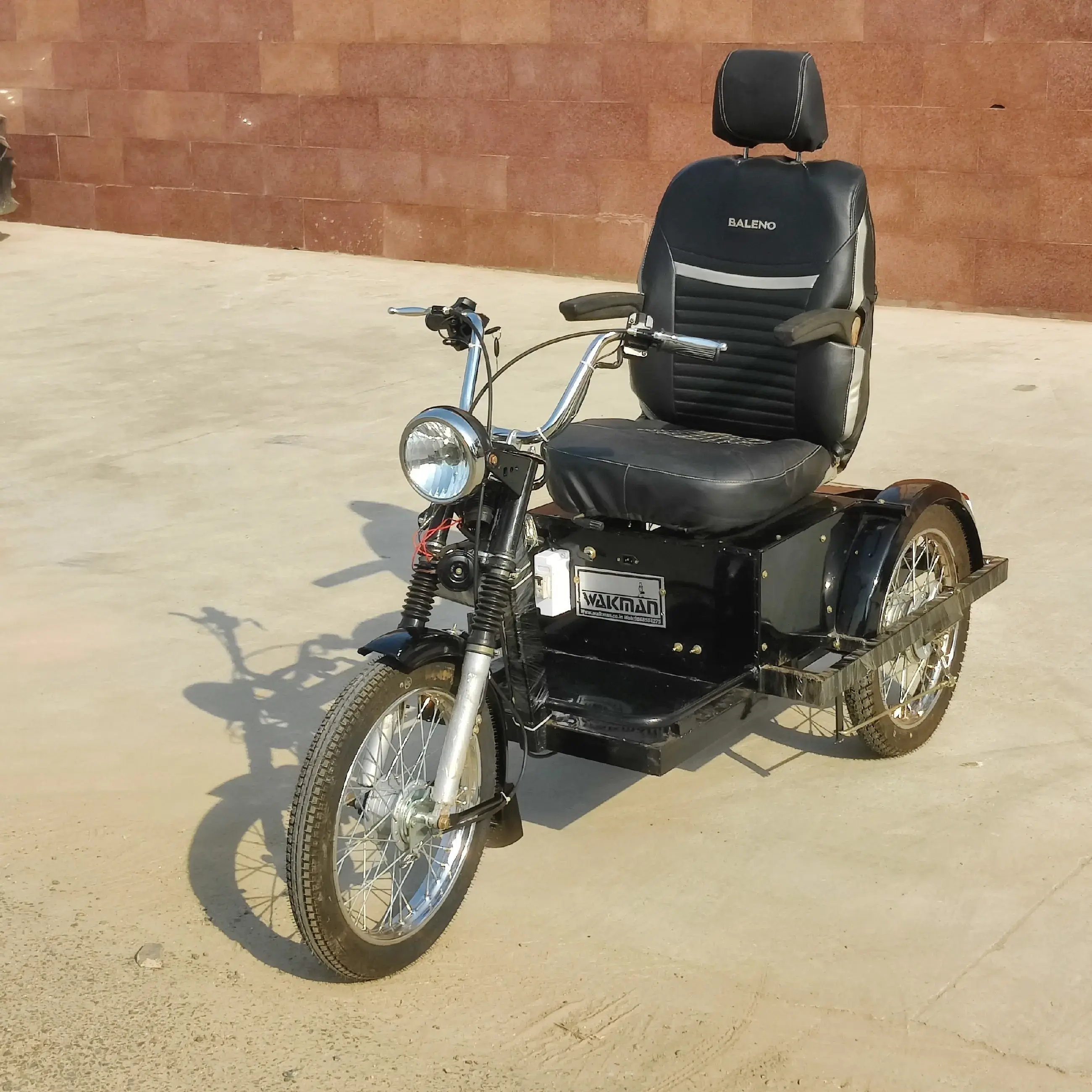 Buy TVS Super Deluxe Tricycle-70 With Car Seat online at best