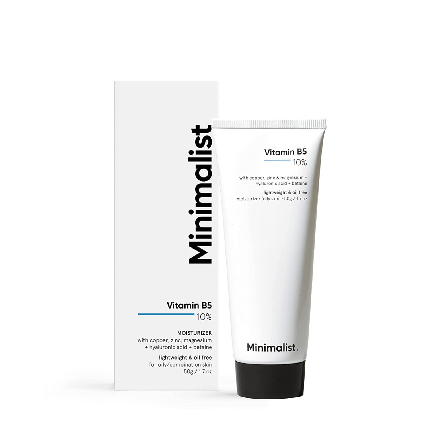Minimalist 10% Vitamin B5 Gel Face Moisturizer For Oily & Acne Prone Skin | Oil-free | Fast Absorbing Lightweight Winter - 1
