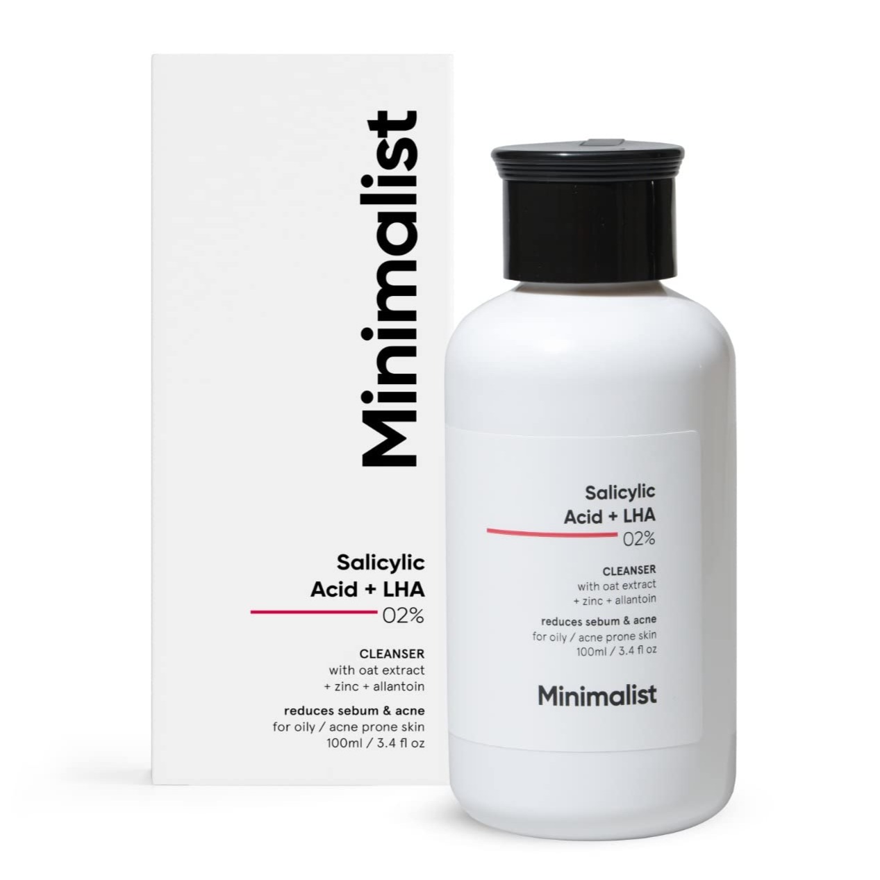 Minimalist 2% Salicylic Acid Face Wash For Oily Skin | Men & Women 100 Ml - 1