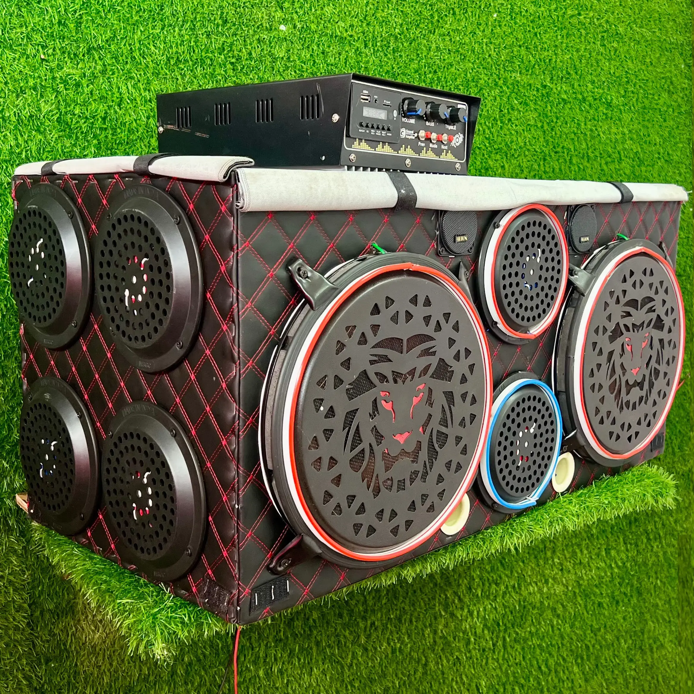 Subwoofer Speaker High Bass Music System 12-INCH 2-SUBWOOFER 10