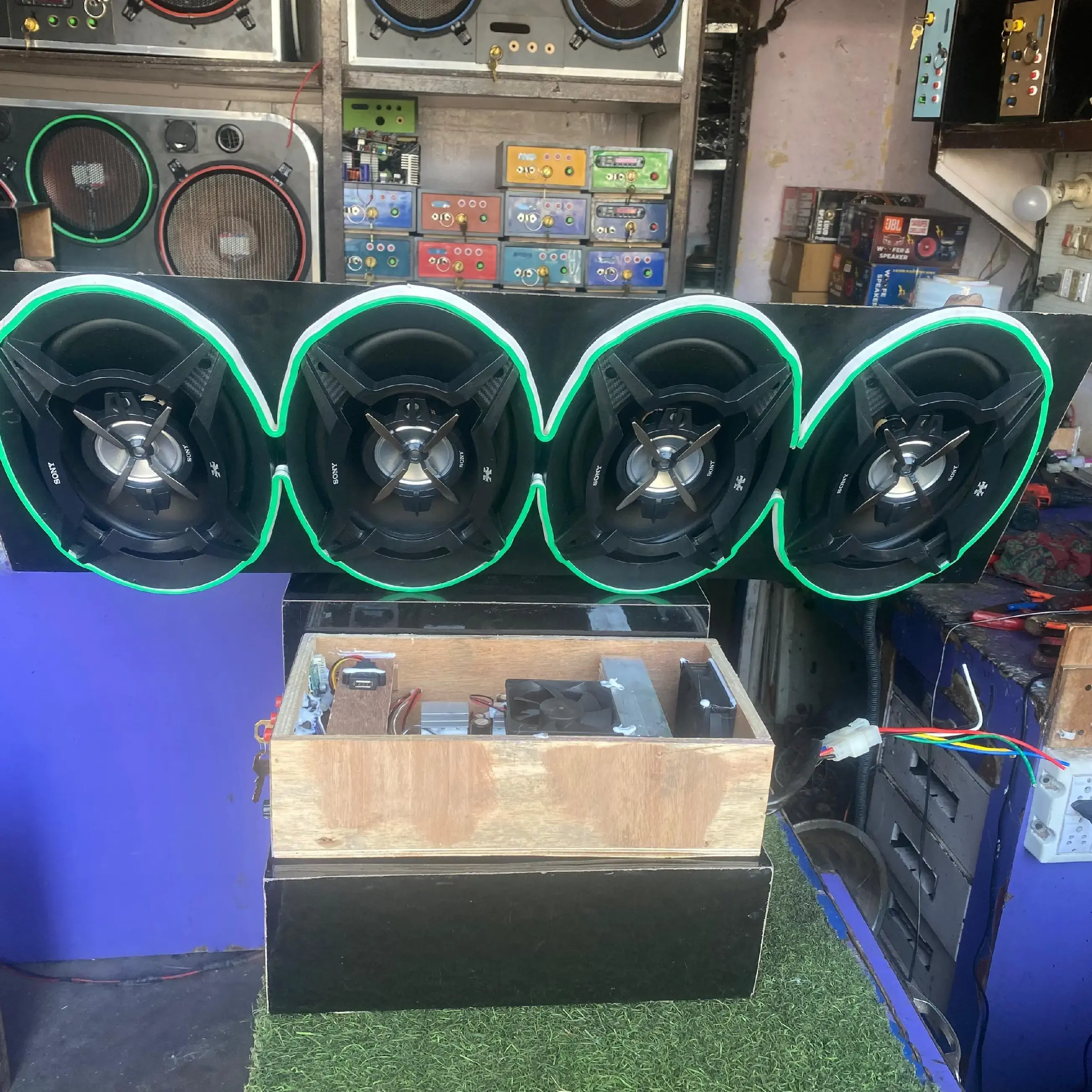 Subwoofer Sony Oval Speaker Price Oval Car Speakers At ₹ 1500/set