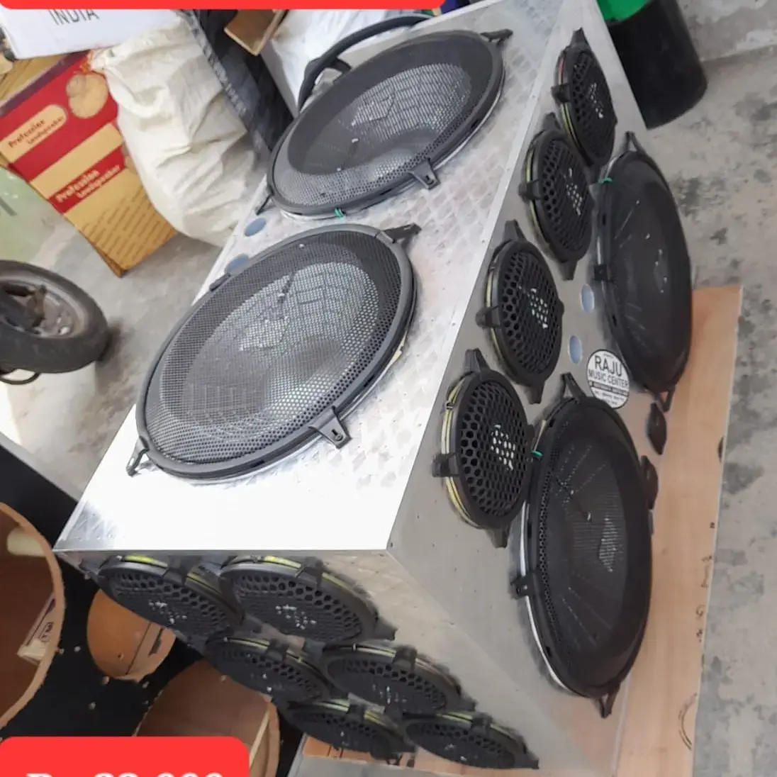 15 inch four subwoofer 16 speaker petti complete |Tractor