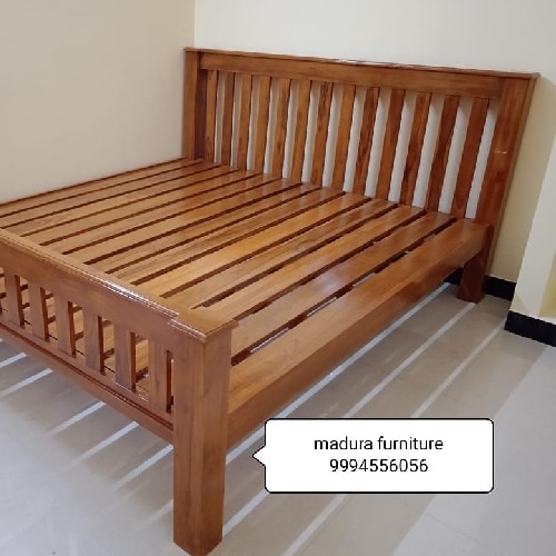 Order Teak Reaper Cot Online From madura Furniture,coimbatore